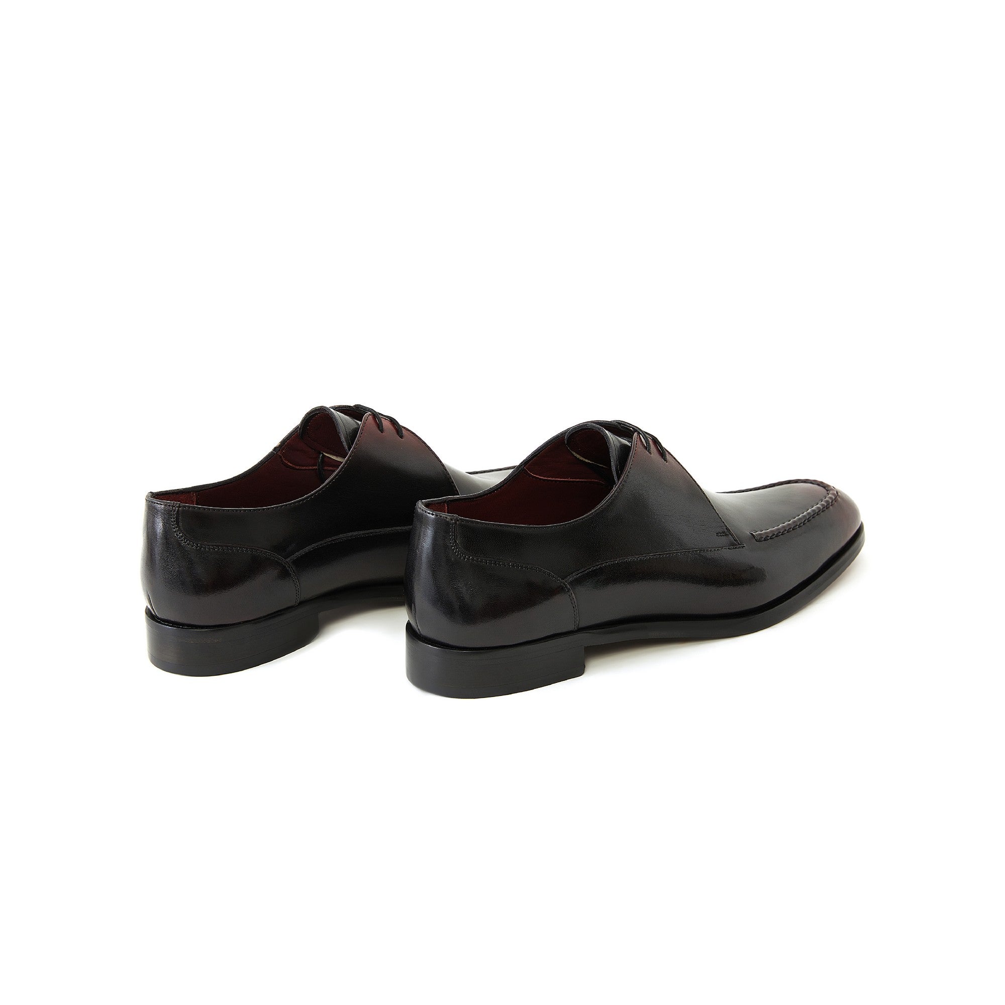 Men's Calf Leather Handmade Derby M7034 3