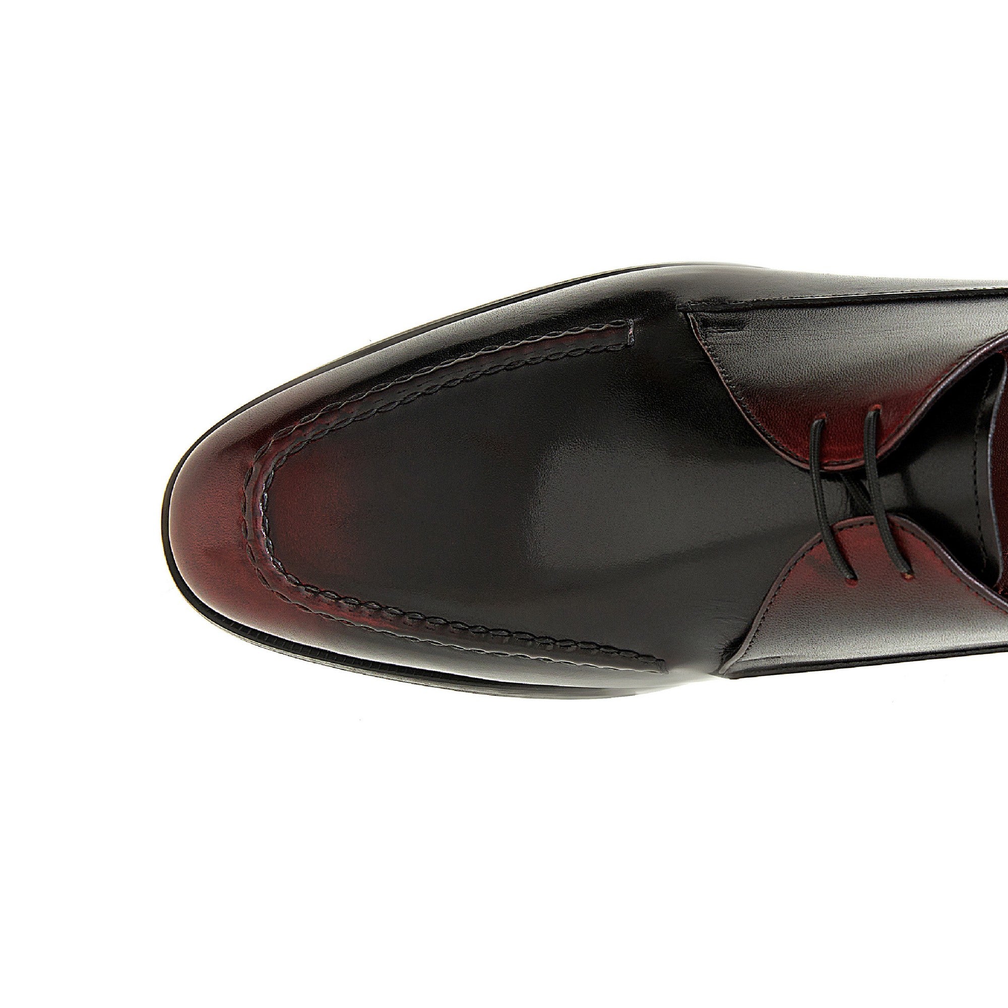 Men's Calf Leather Handmade Derby M7034 6