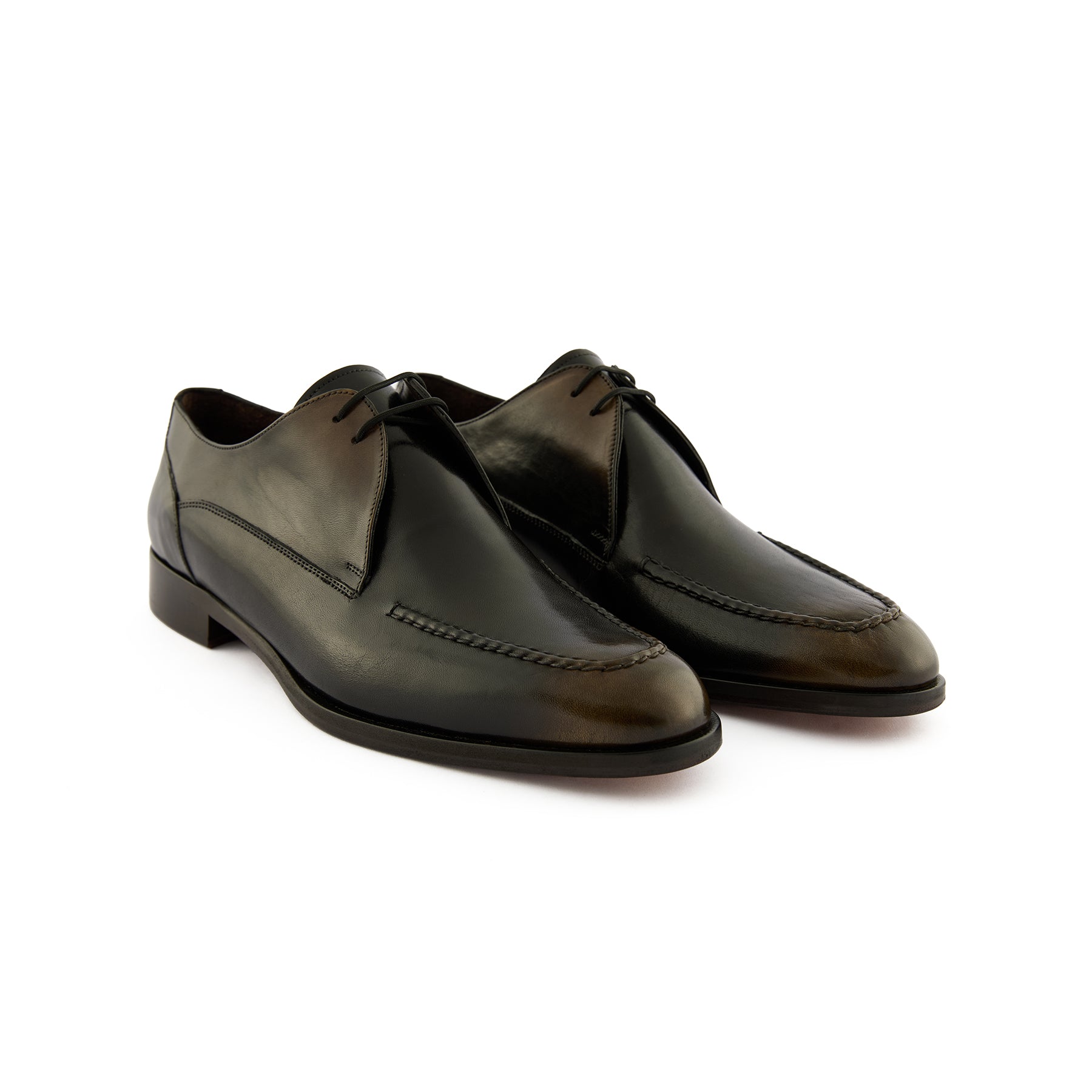 Men's Calf Leather Handmade Derby M7034