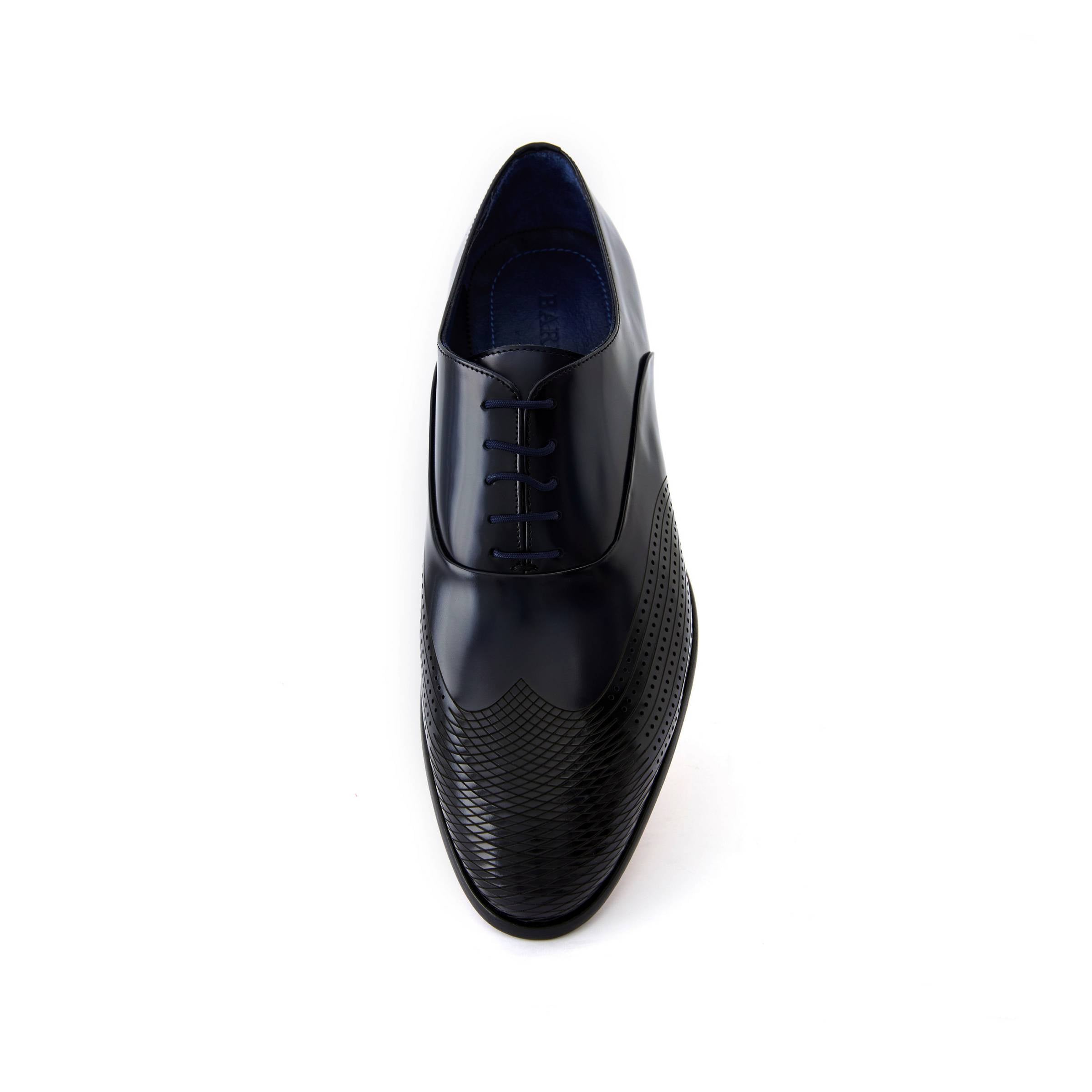 Men's Calf Leather Lace Up Handmade Oxford M7038 5