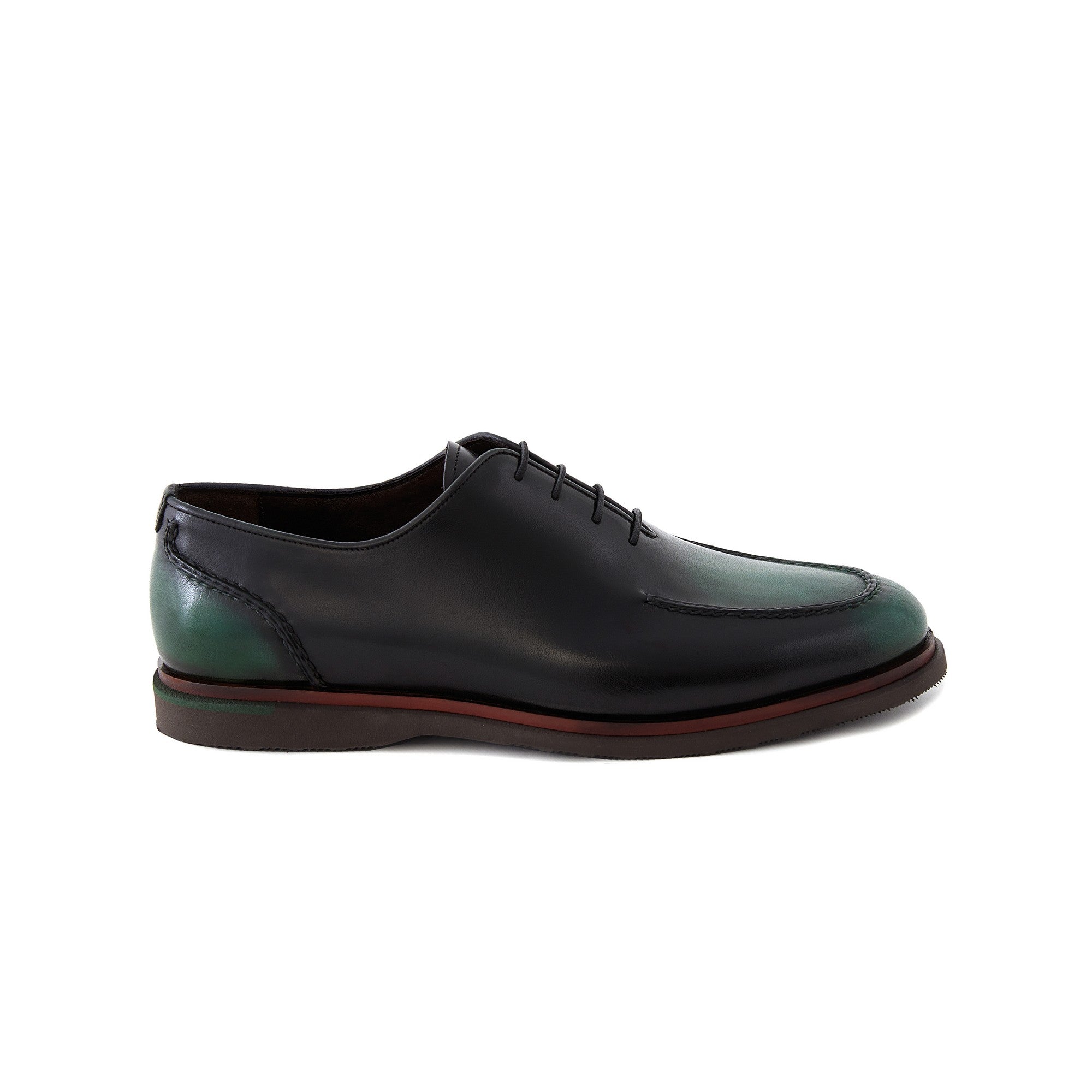 Men's Calf Leather Lace Up Handmade Oxford M7032 1