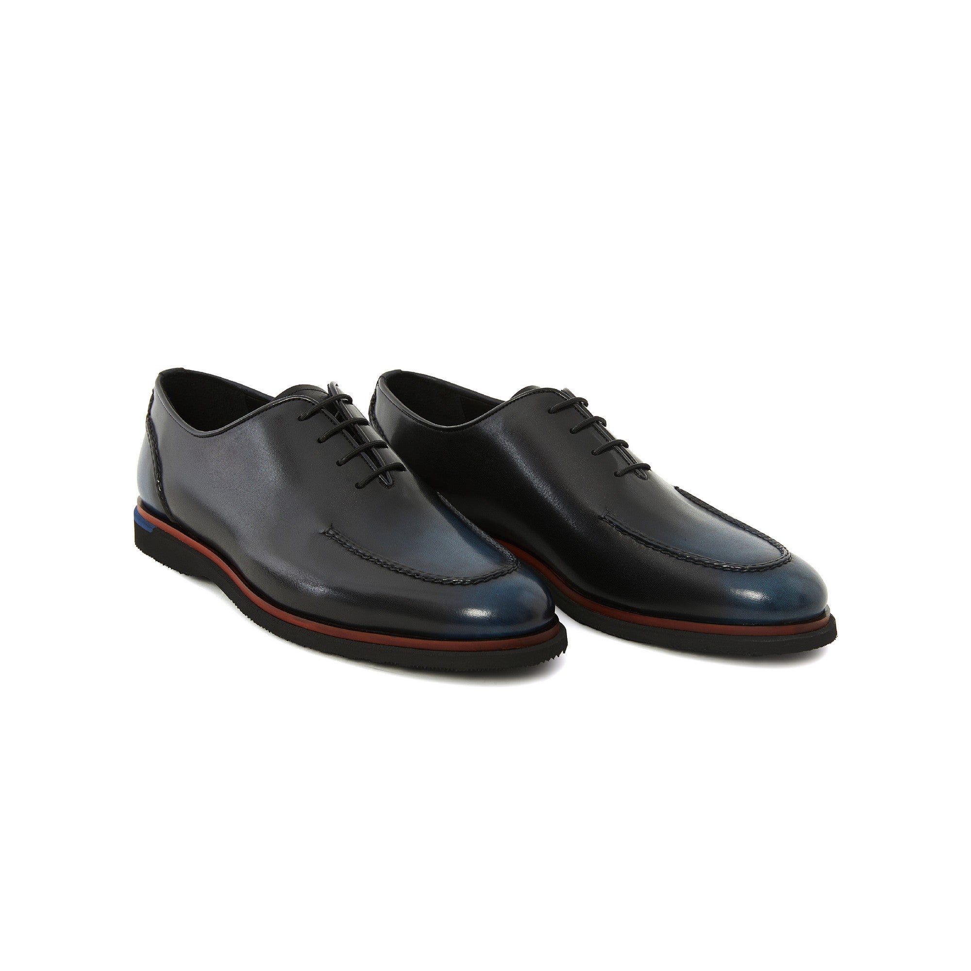 Men's Calf Leather Lace Up Handmade Oxford M7032 8