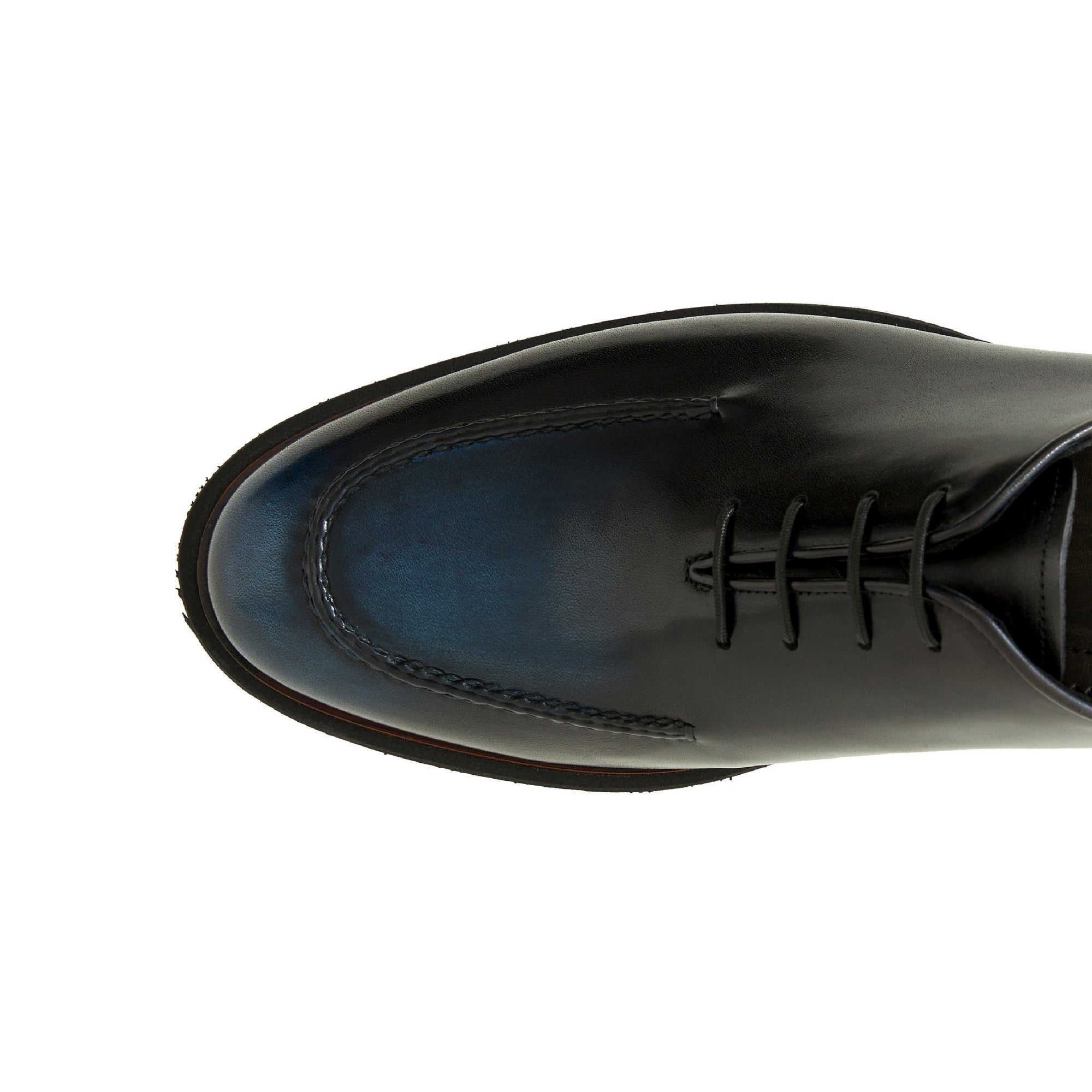 Men's Calf Leather Lace Up Handmade Oxford M7032 12