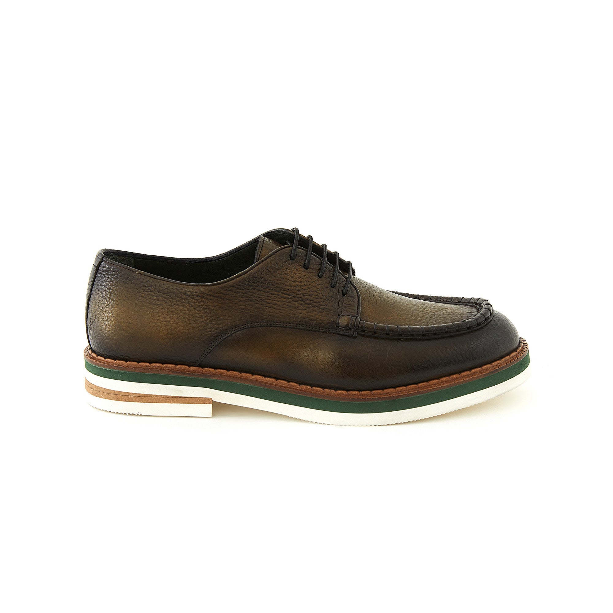 Men's Floater Leather Handmade Derby M7036 1