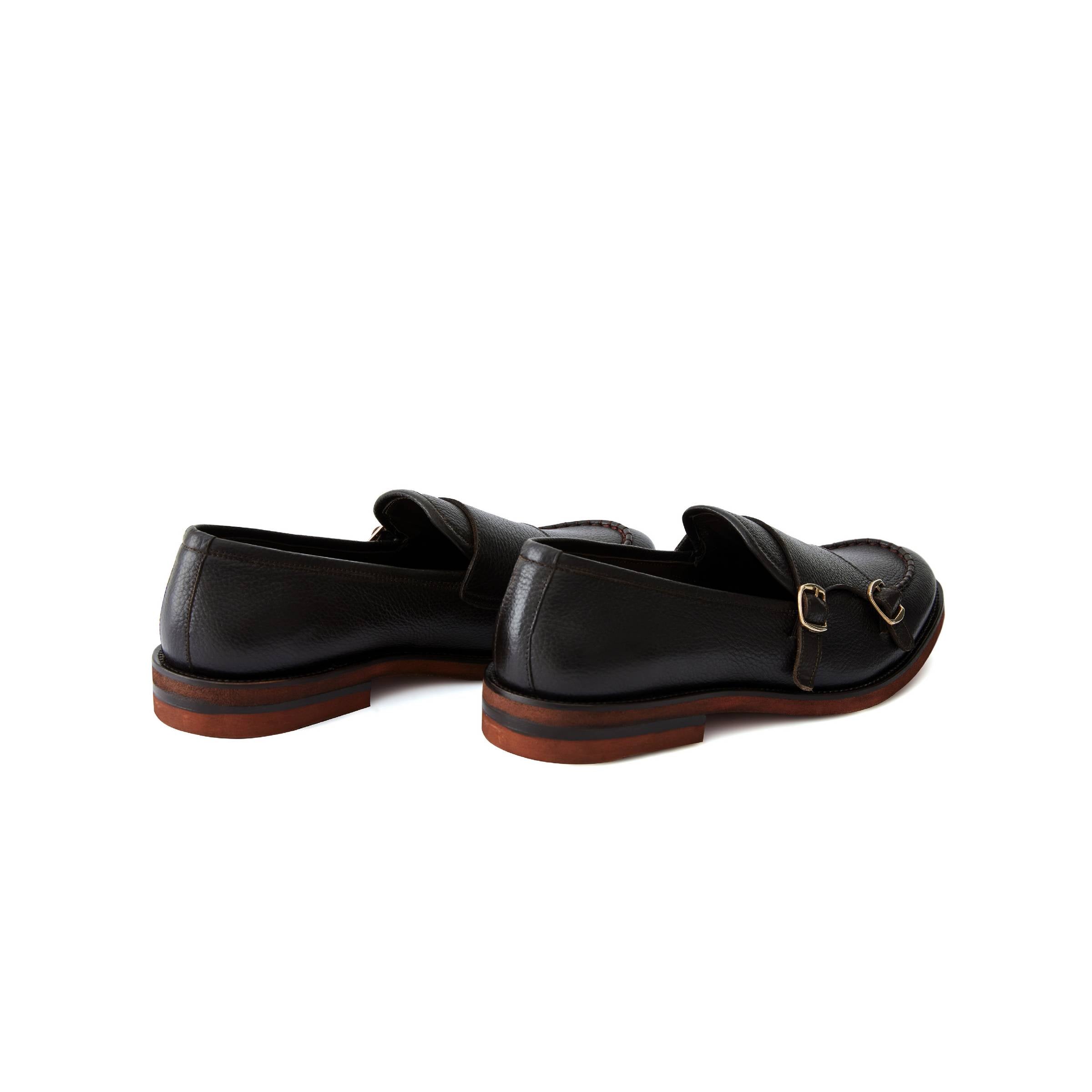 Men's Floater Leather Handmade Monk M7030 3