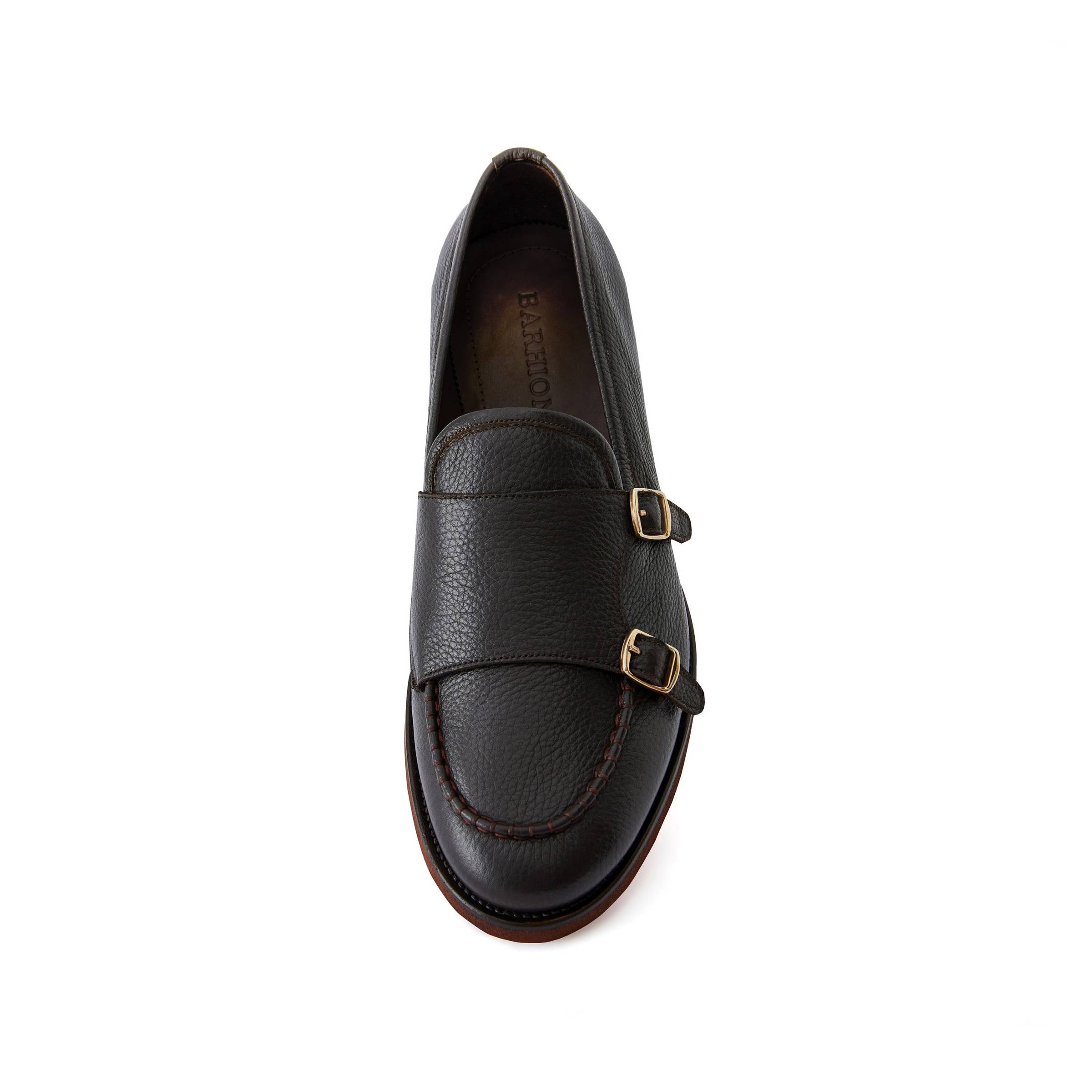 Men's Floater Leather Handmade Monk M7030 5