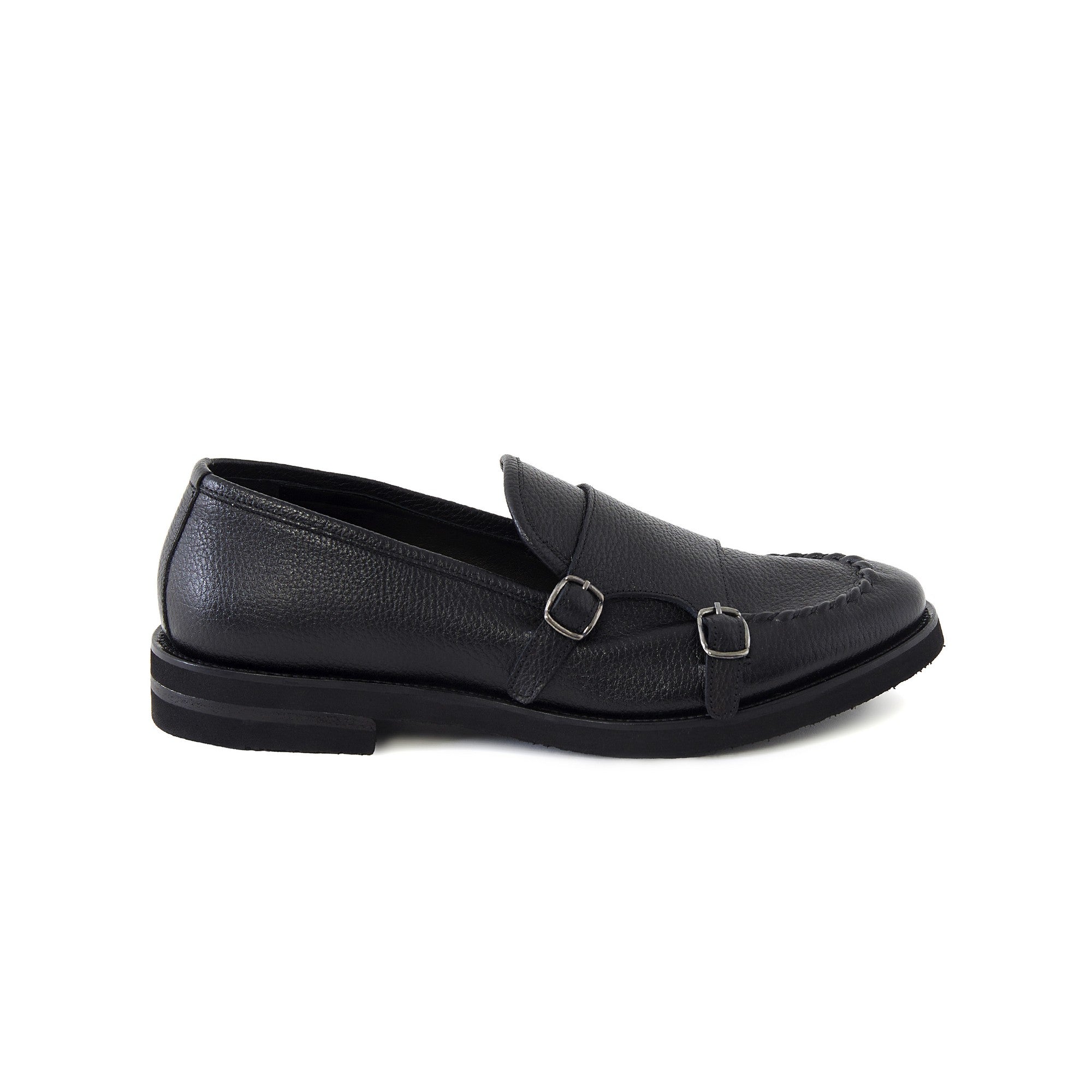 Men's Floater Leather Handmade Monk M7030 8