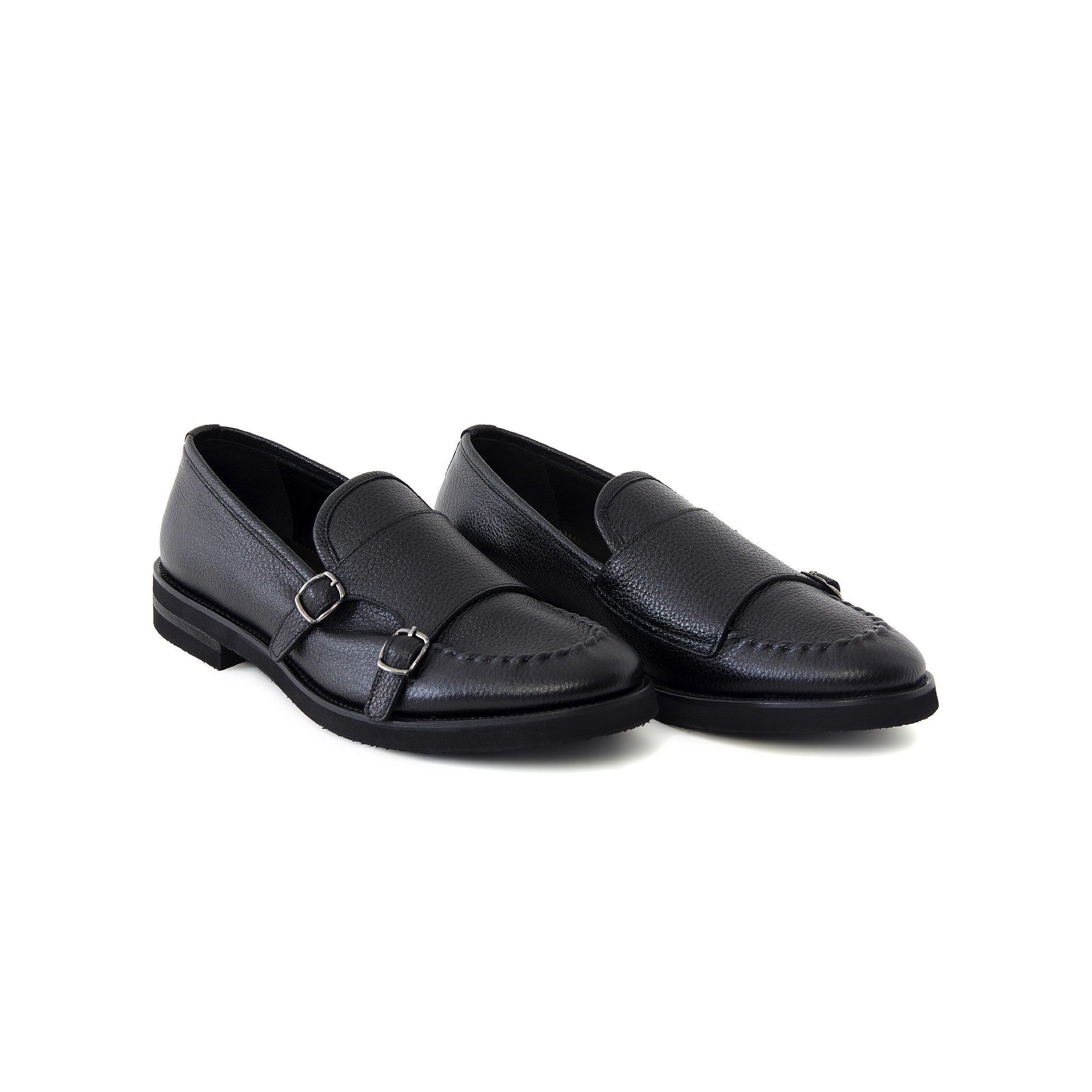 Men's Floater Leather Handmade Monk M7030 9