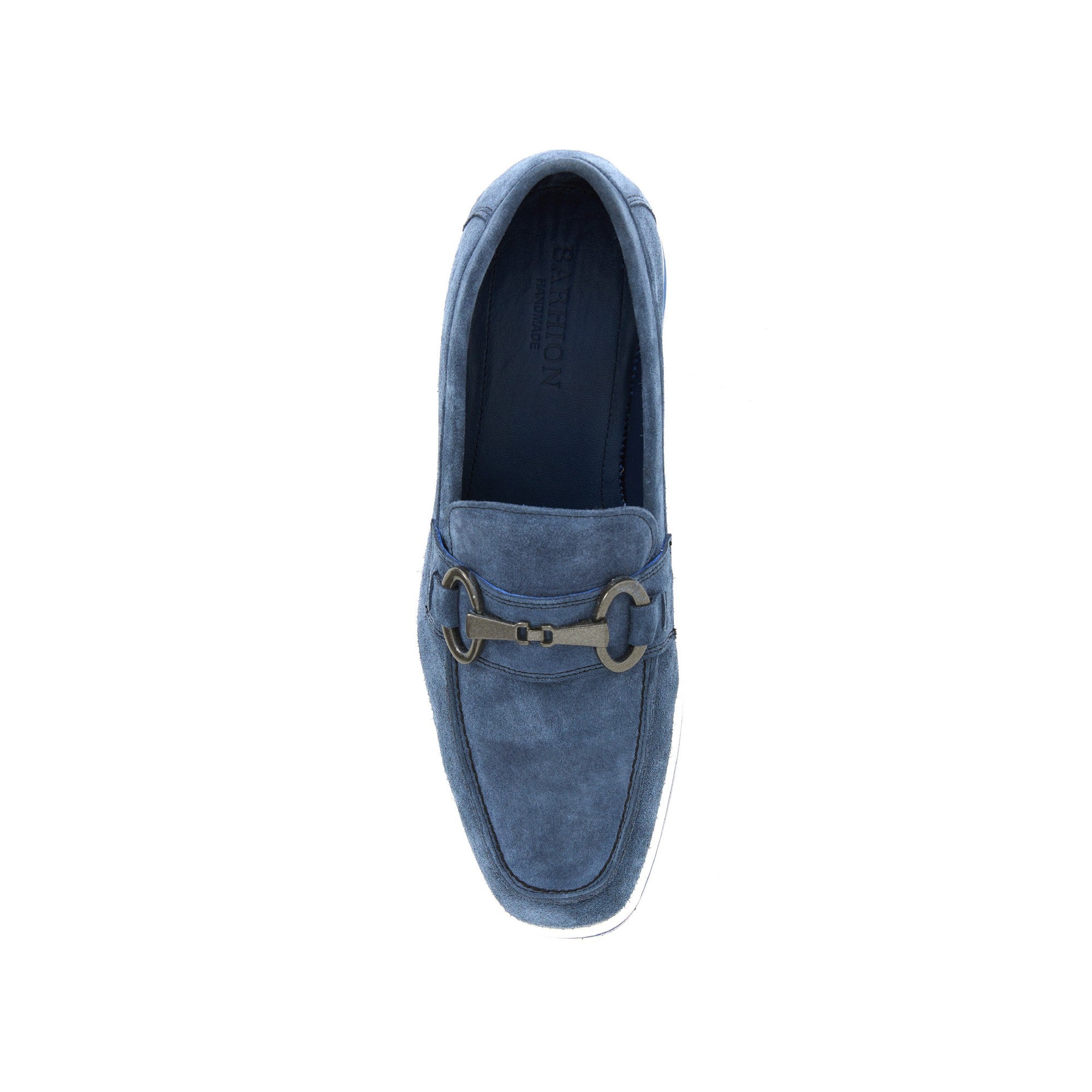 Men's Suede Calf Leather Handmade Loafer M9005 5