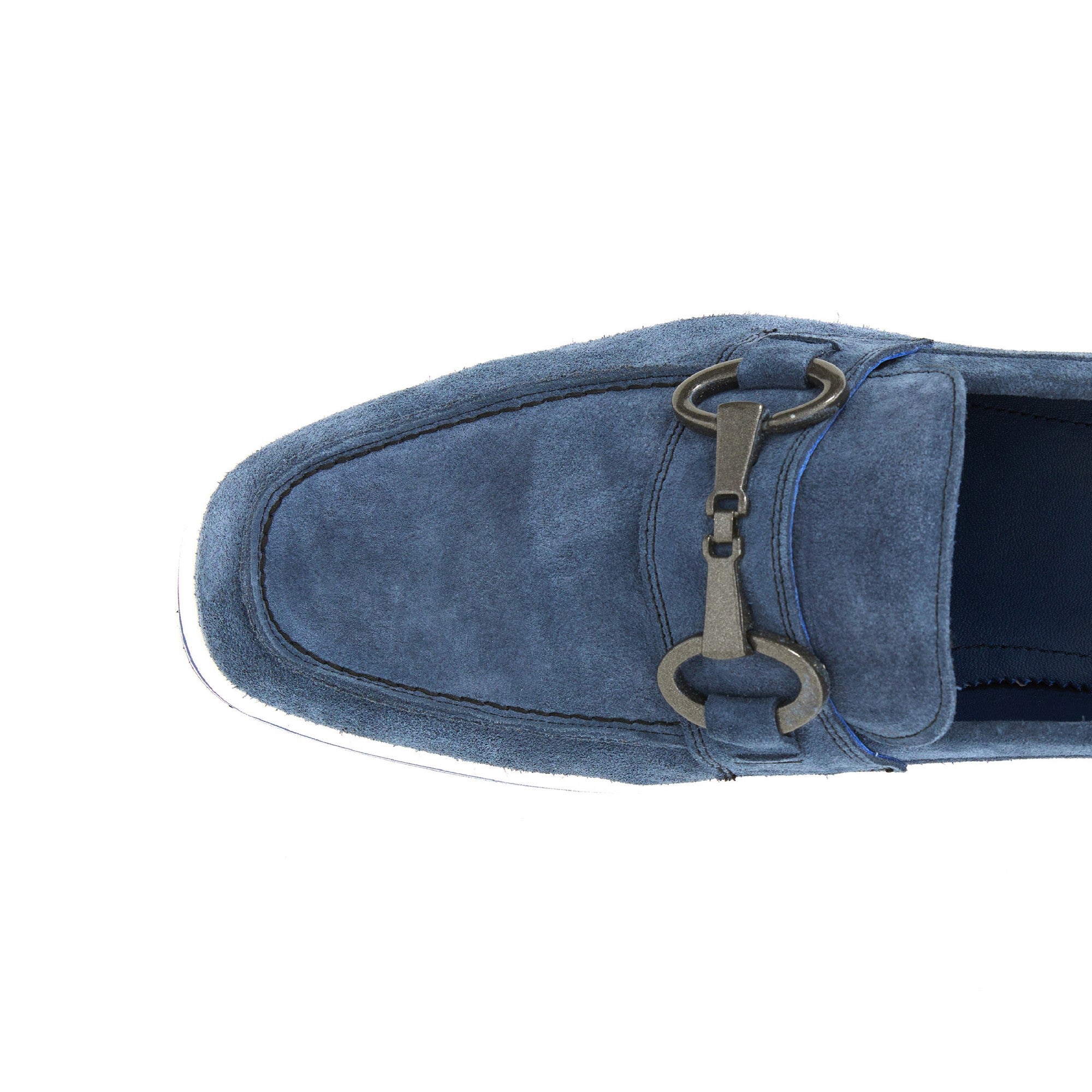 Men's Suede Calf Leather Handmade Loafer M9005 6