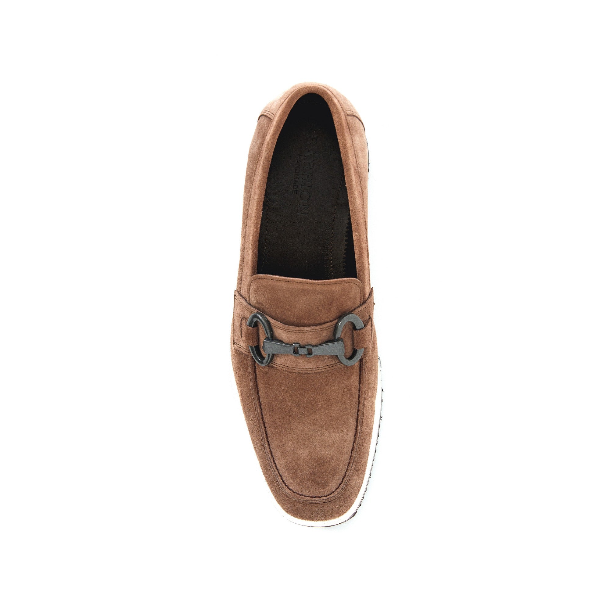 Men's Suede Calf Leather Handmade Loafer M9005 11