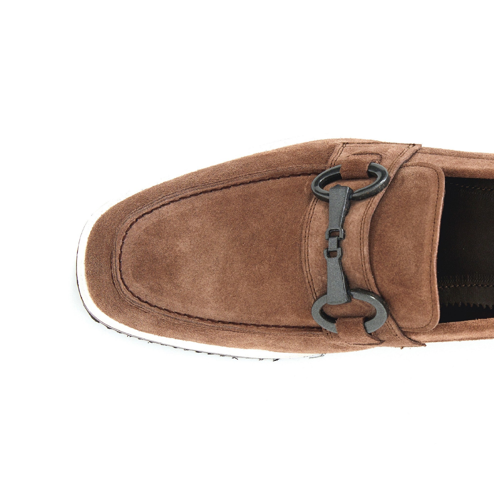 Men's Suede Calf Leather Handmade Loafer M9005 12