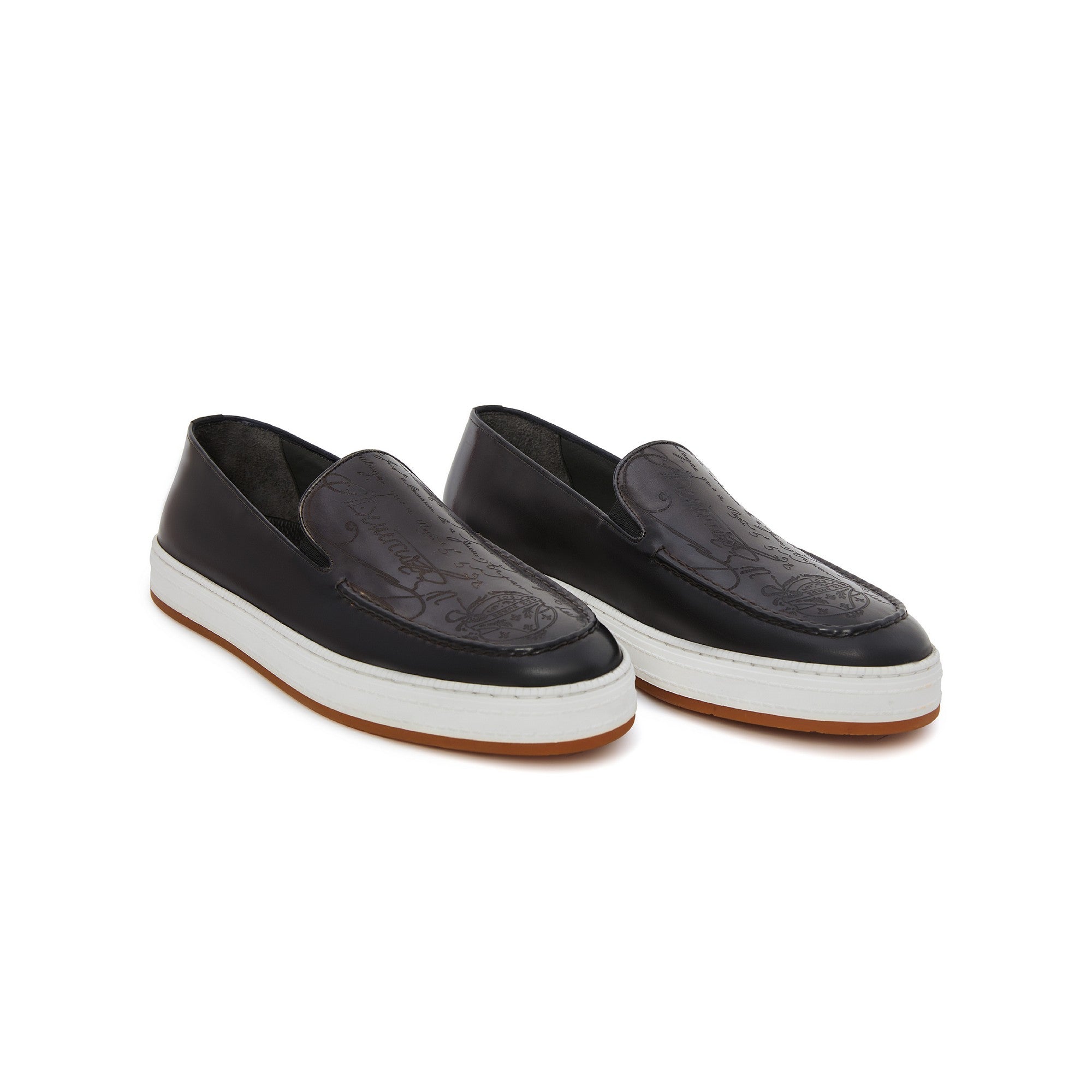 Men's Calf Leather Handmade Moccasin M7037 2