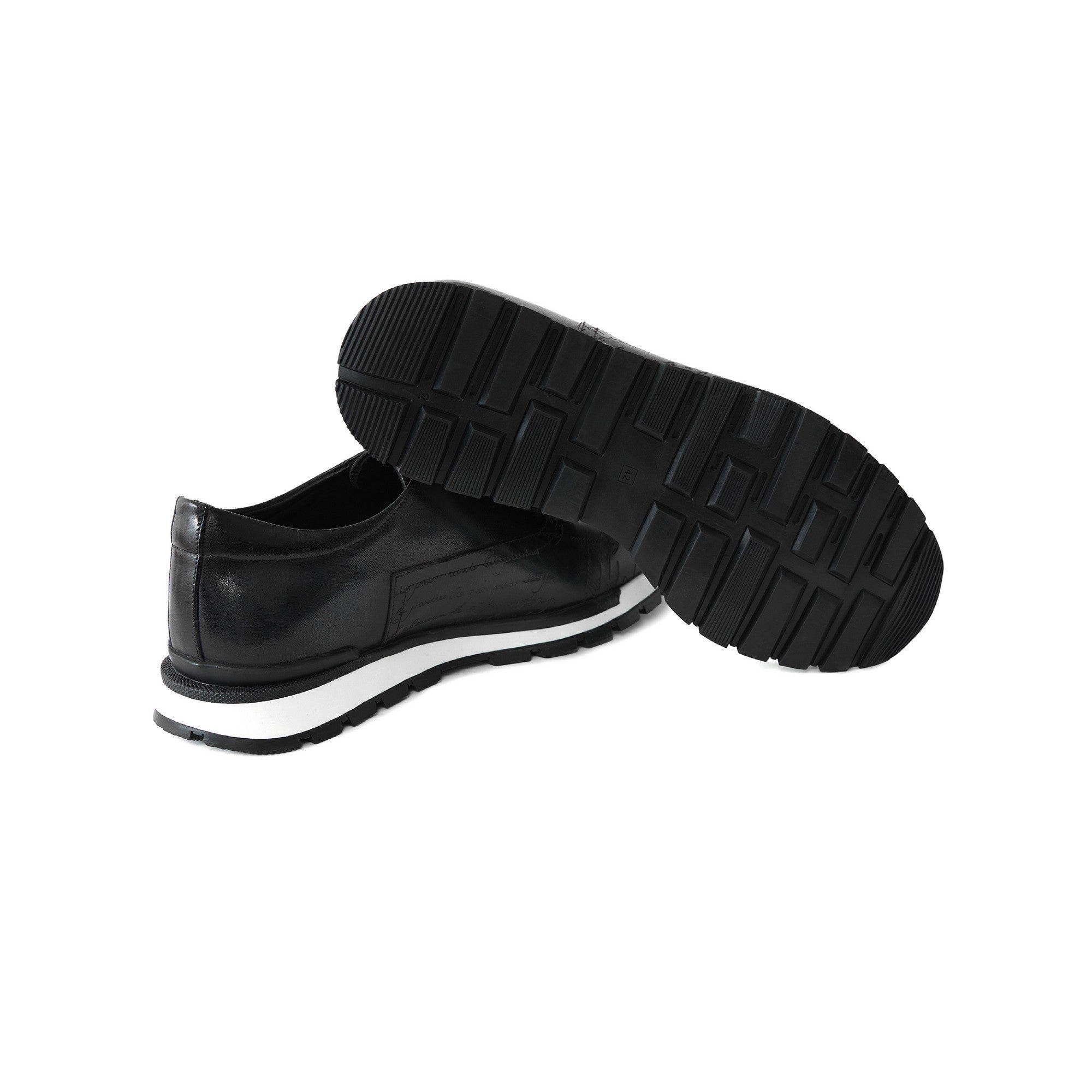 Men's Calf Leather Handmade Sneakers M8010 10