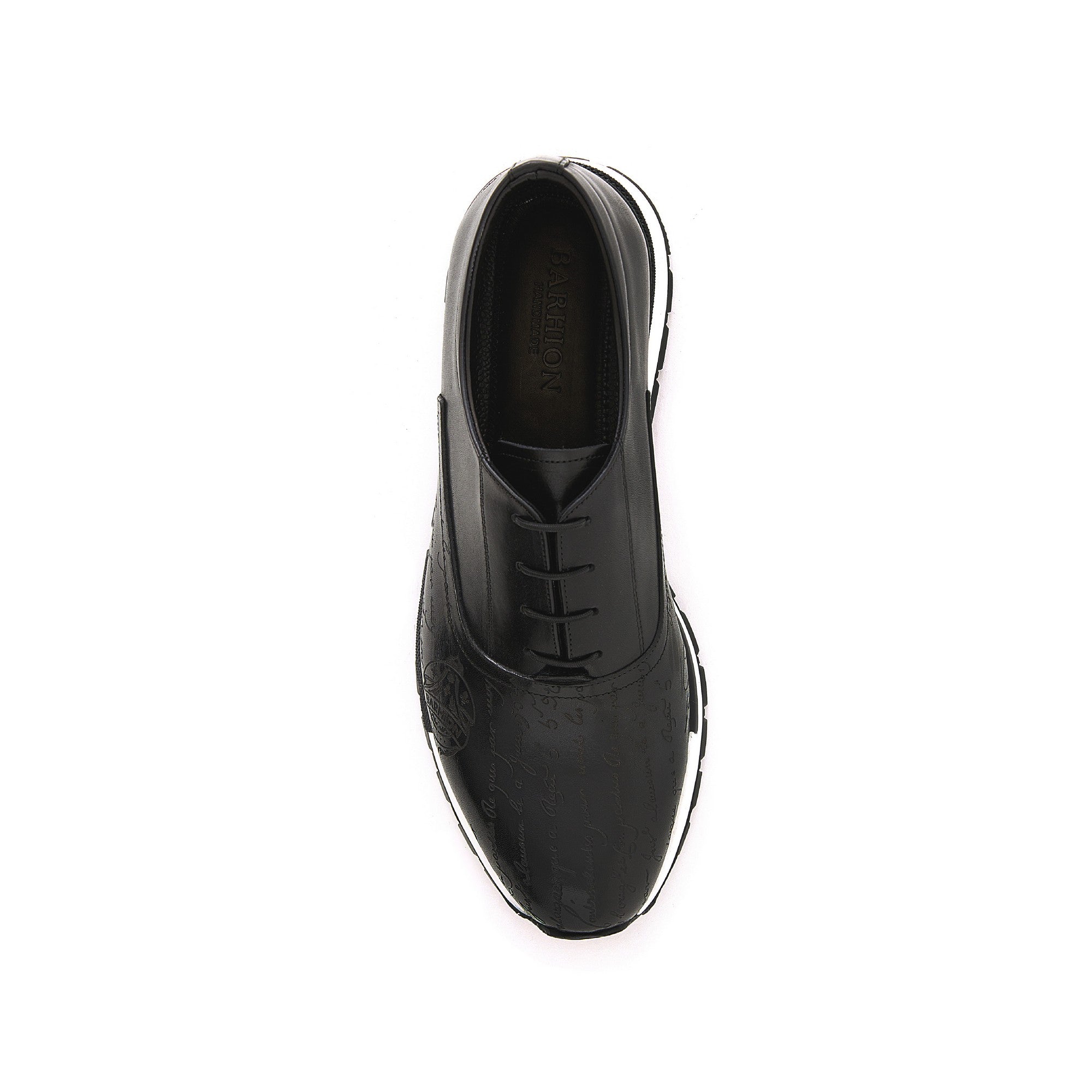 Men's Calf Leather Handmade Sneakers M8010 11