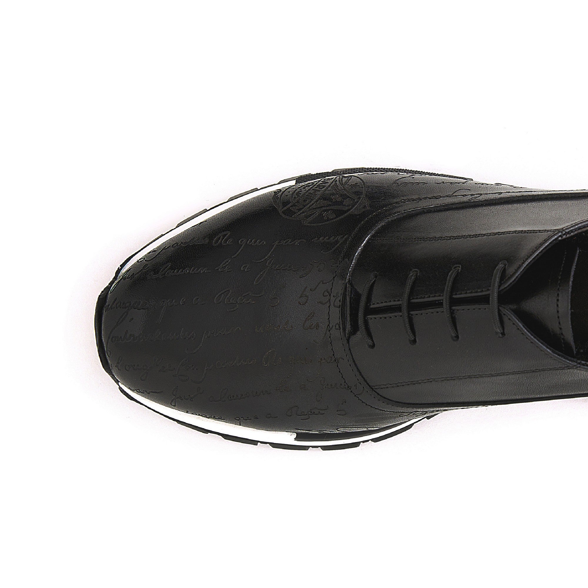 Men's Calf Leather Handmade Sneakers M8010 12