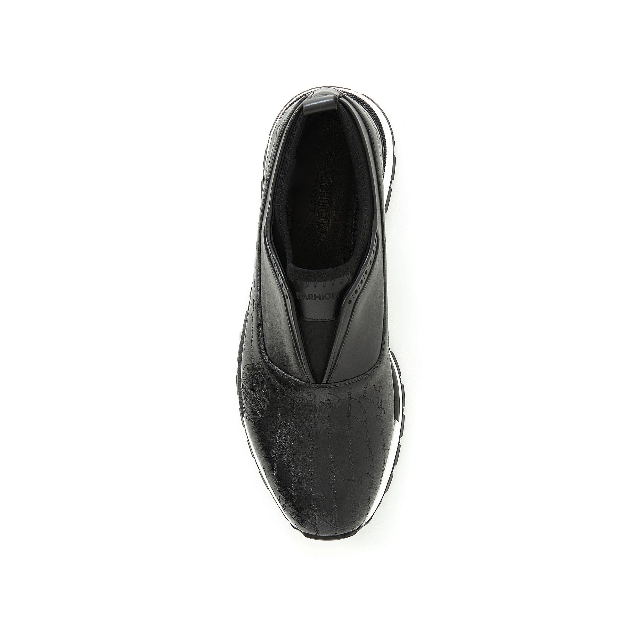 Men's Calf Leather Handmade Sneakers M8011 5