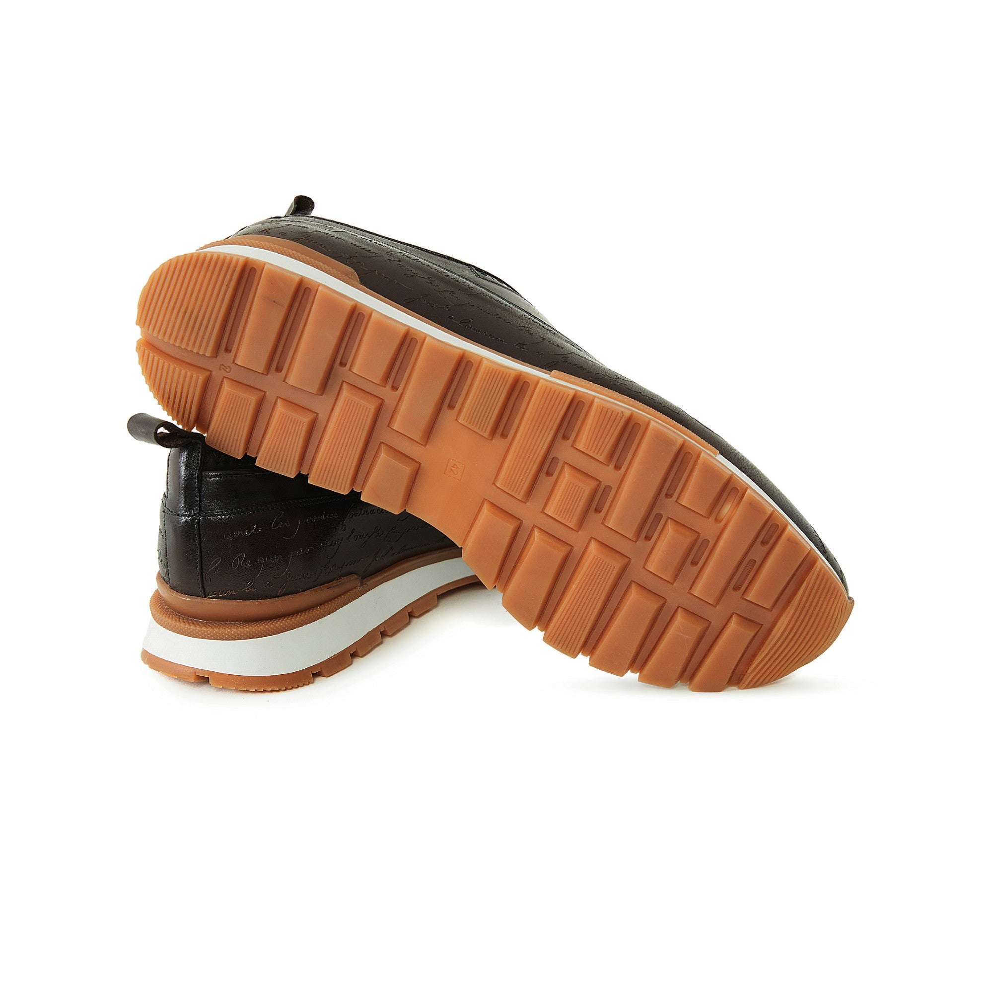 Men's Calf Leather Handmade Sneakers M8011 10