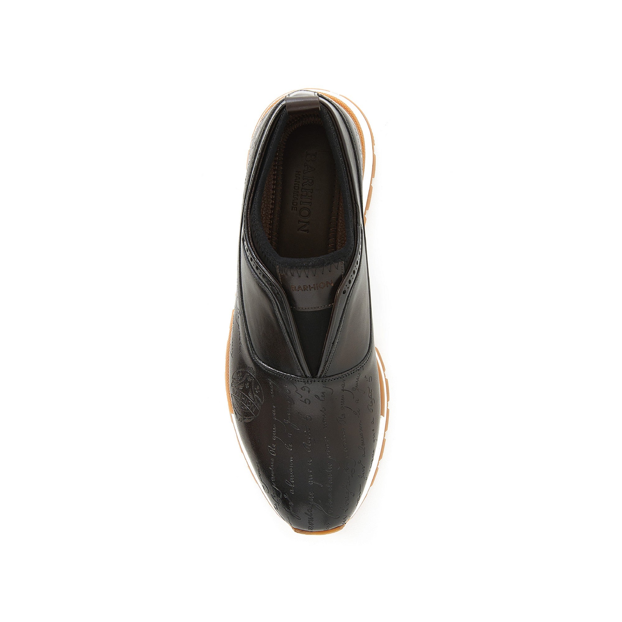 Men's Calf Leather Handmade Sneakers M8011 11