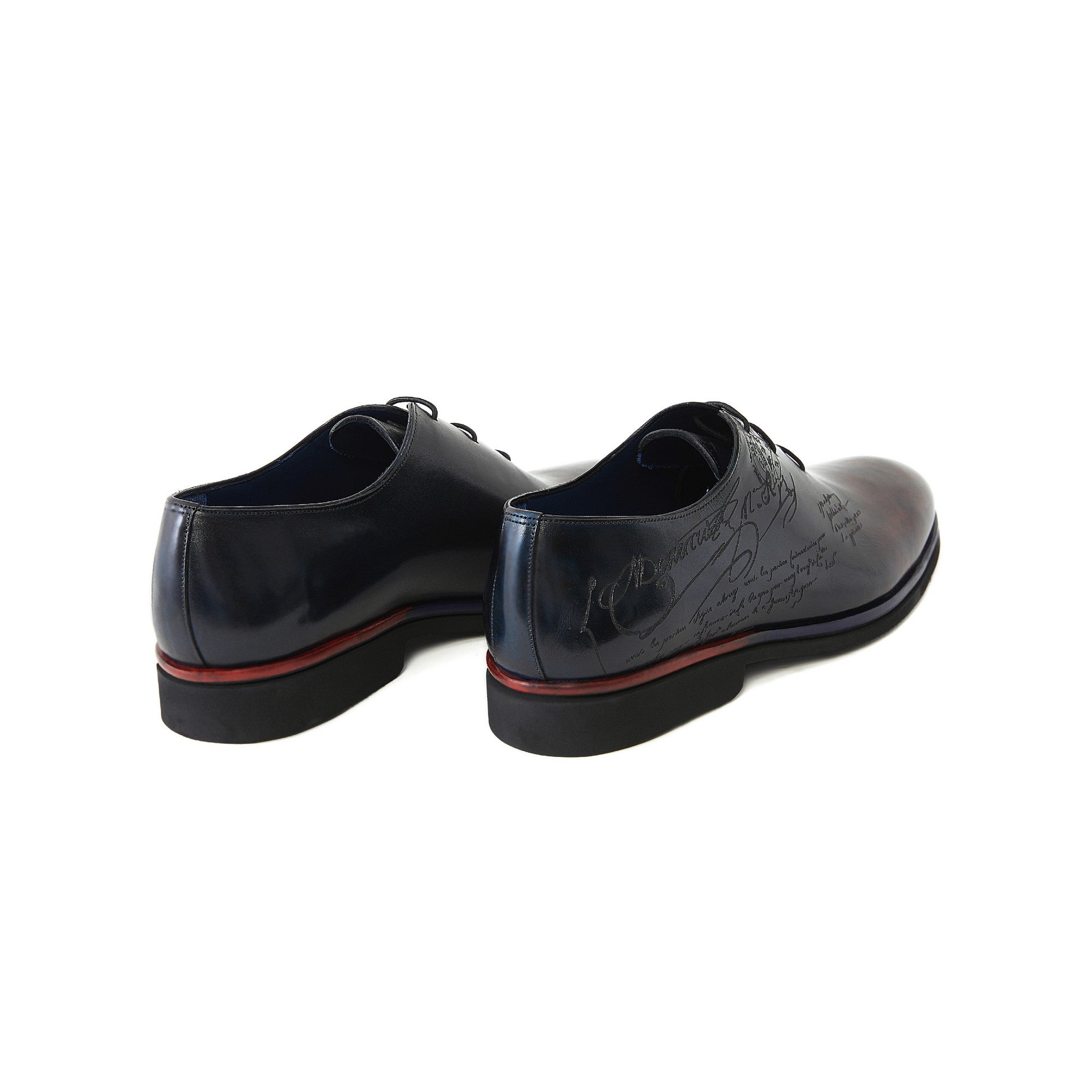 Men's Calf Leather Lace Up Handmade Oxford M7041 3