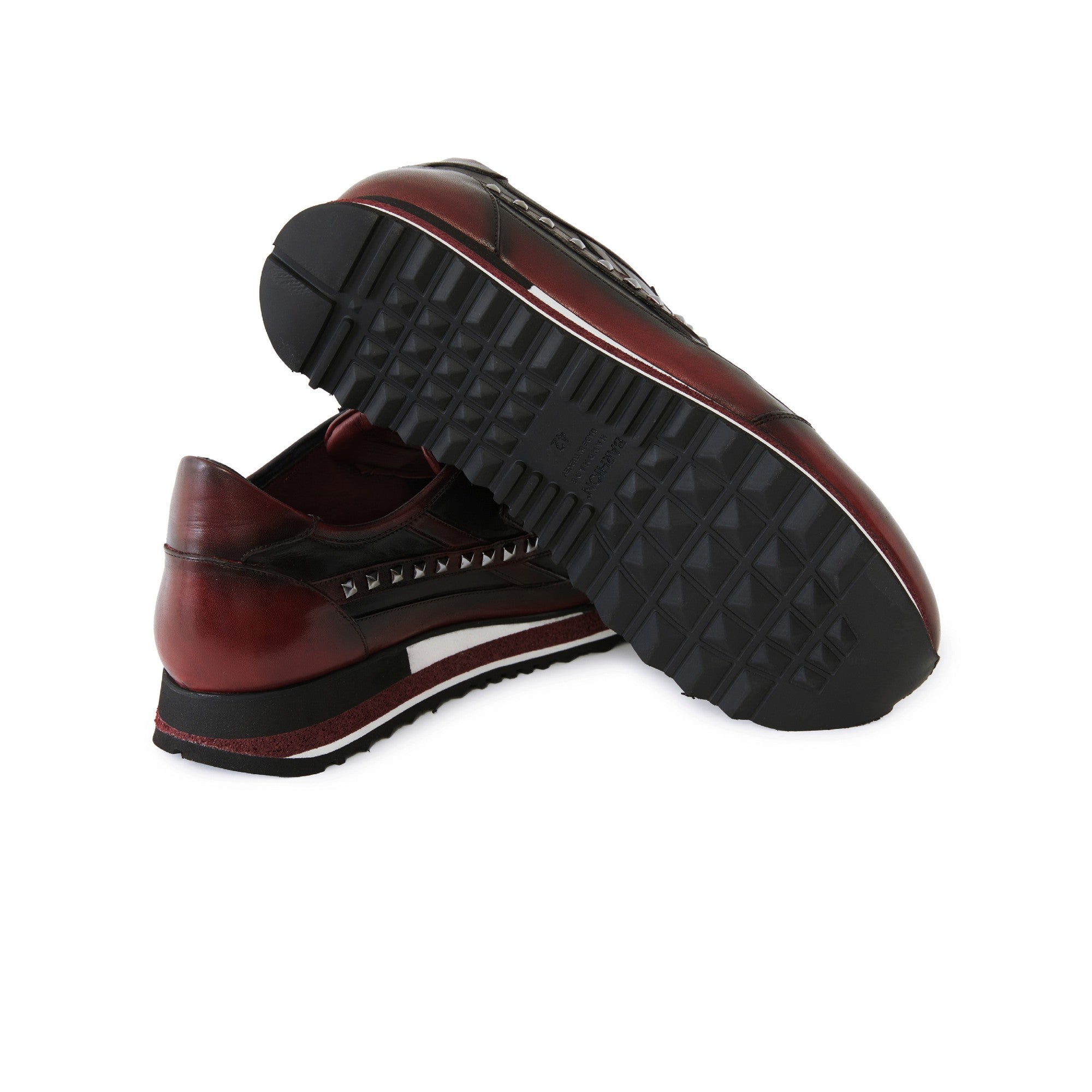 Men's Calf Leather Handmade Sport Shoes M8019 4