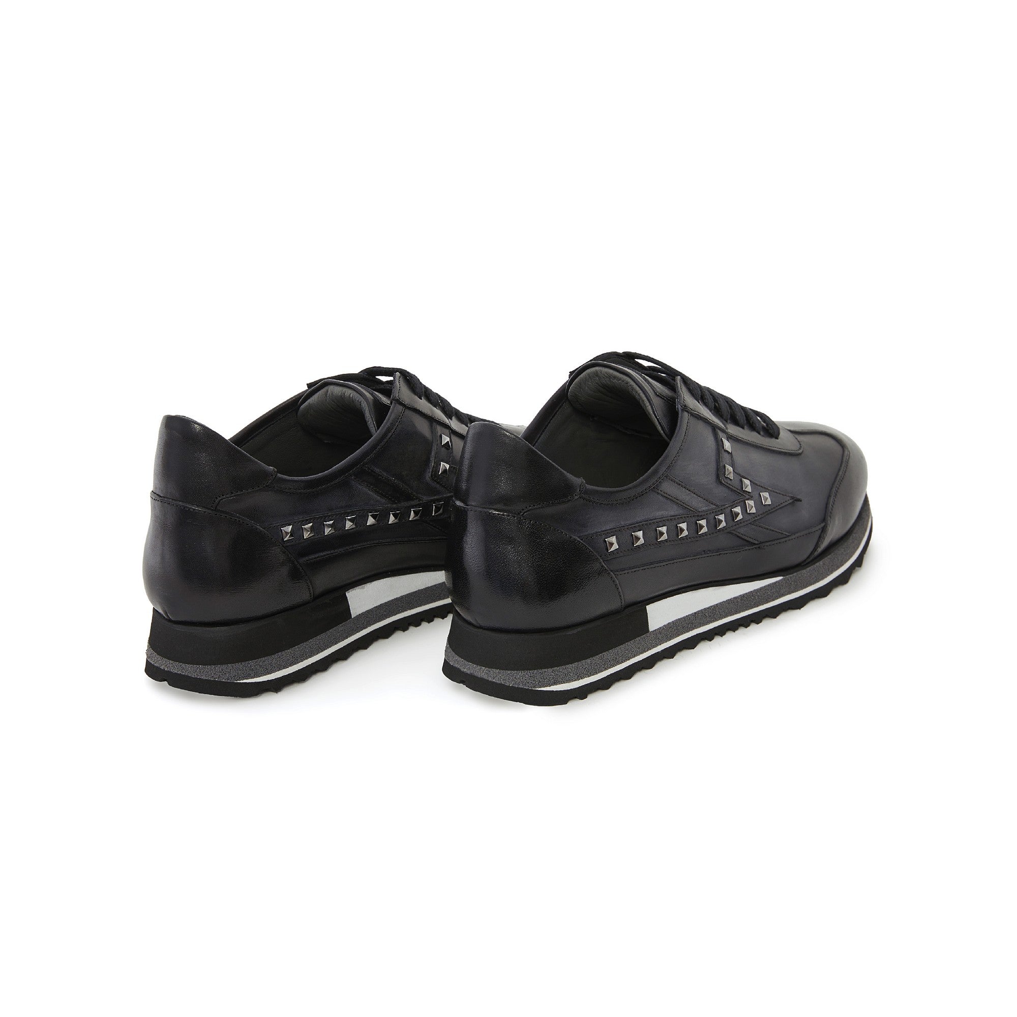 Men's Calf Leather Handmade Sport Shoes M8019 9