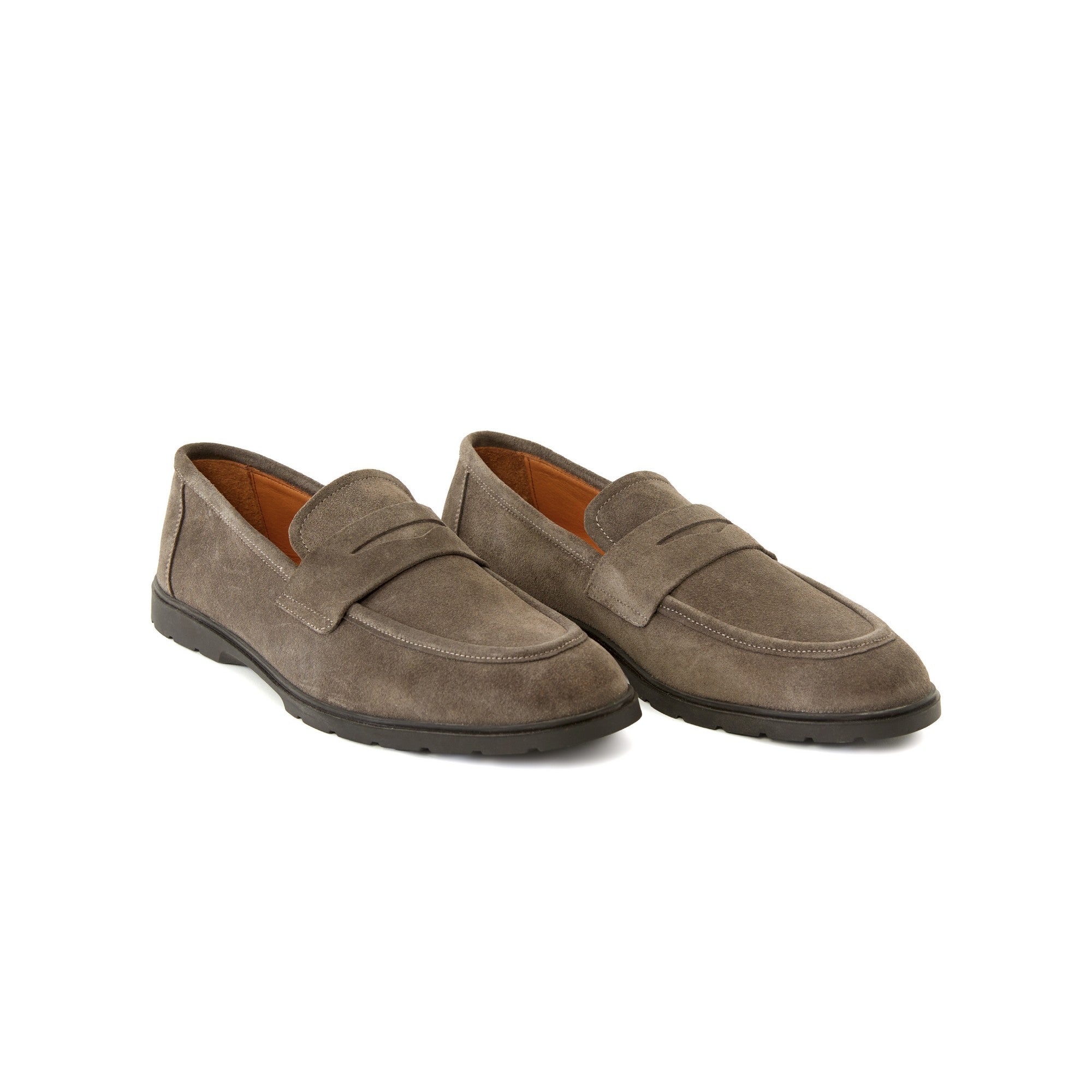 Men's Suede Calf Leather Handmade Loafer M9003 2