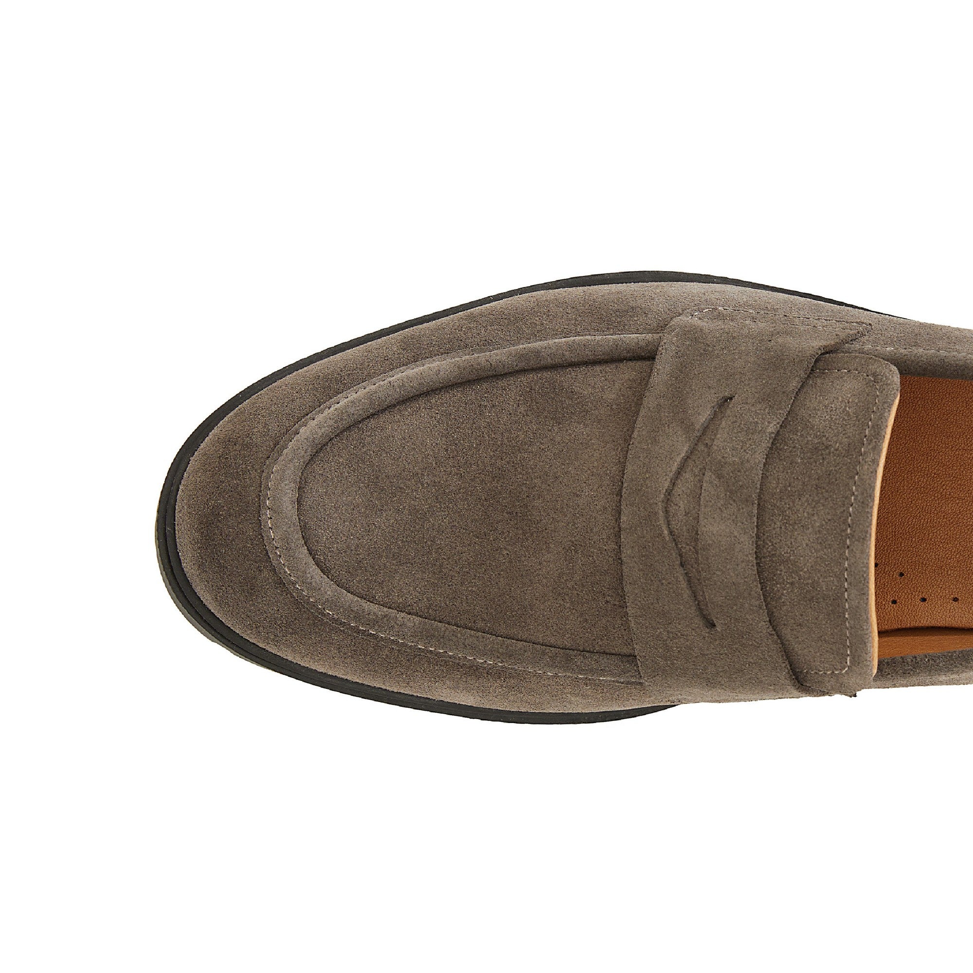 Men's Suede Calf Leather Handmade Loafer M9003 6
