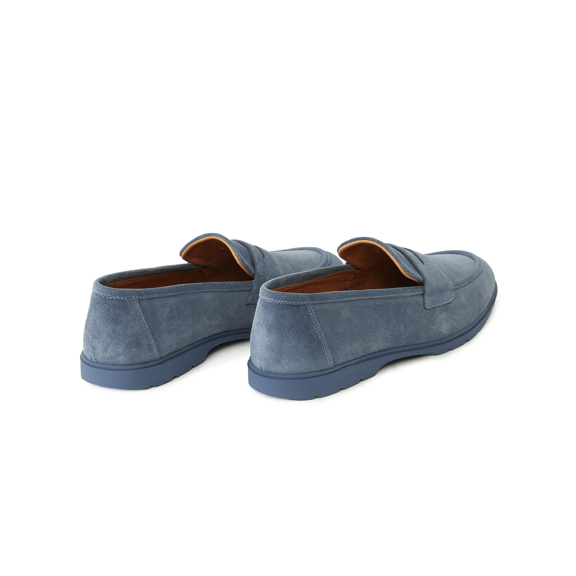 Men's Suede Calf Leather Handmade Loafer M9003 9