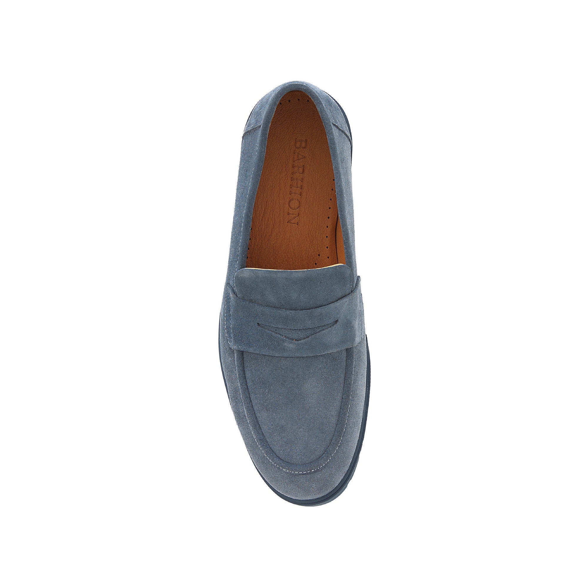 Men's Suede Calf Leather Handmade Loafer M9003 11