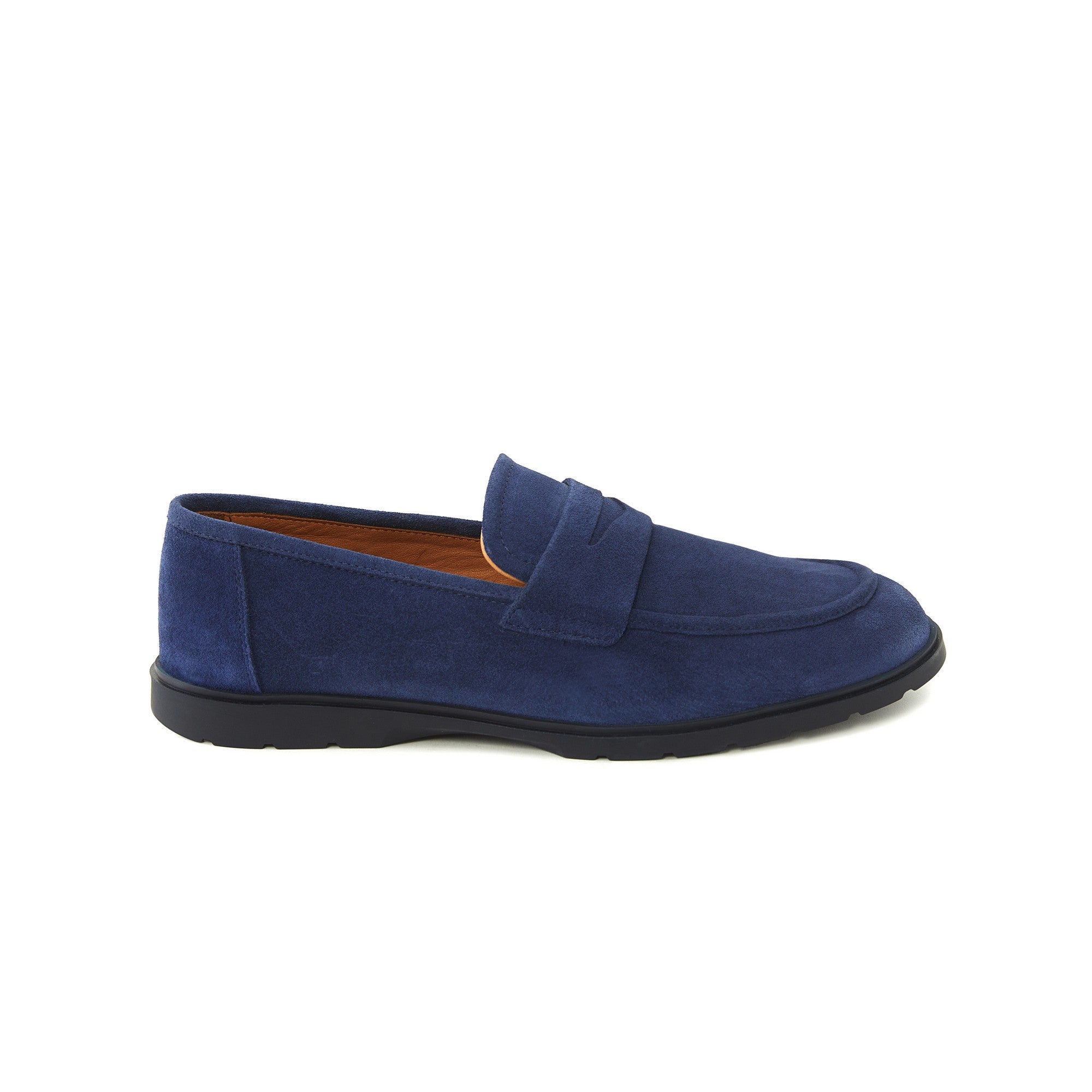 Men's Suede Calf Leather Handmade Loafer M9003 13