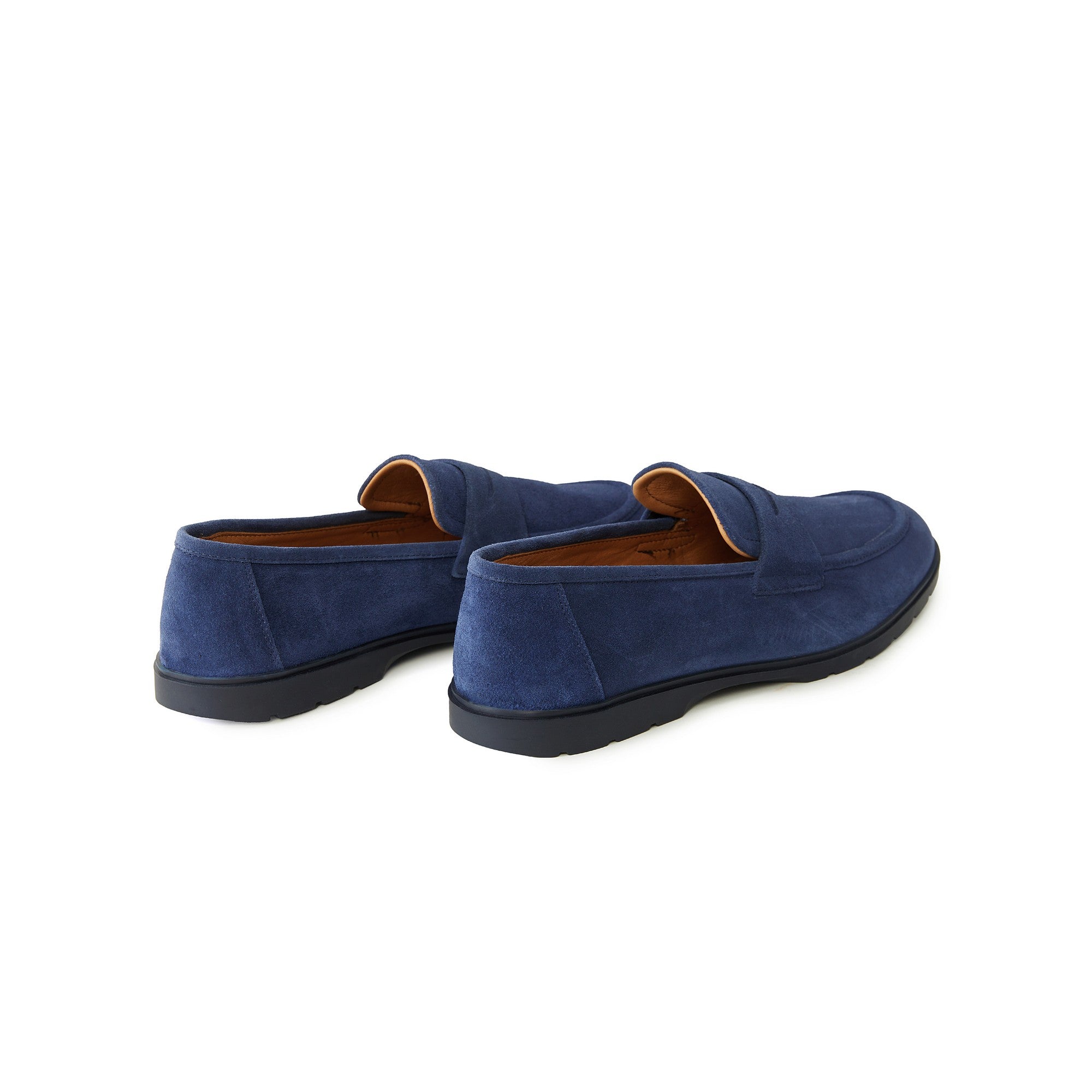 Men's Suede Calf Leather Handmade Loafer M9003 15