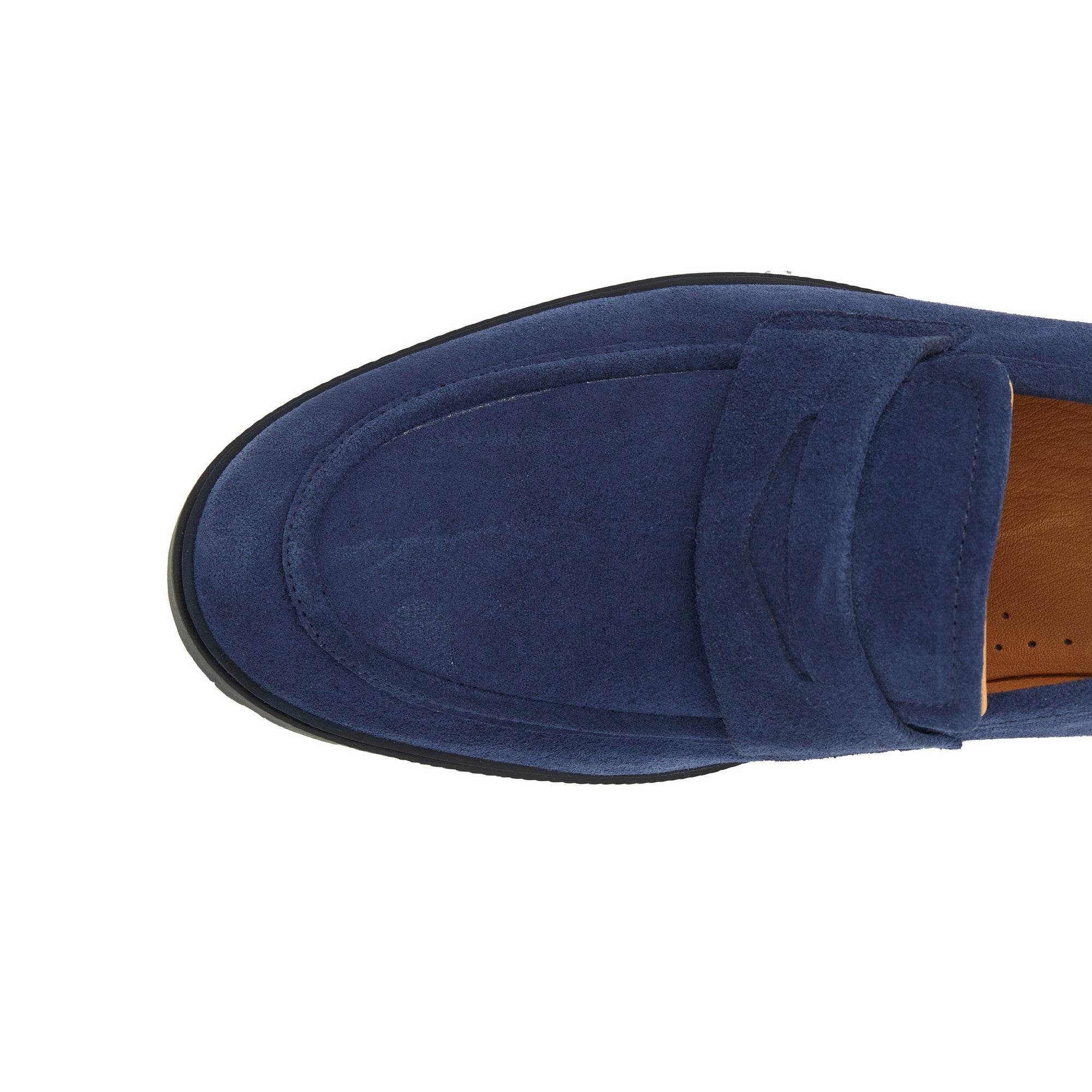 Men's Suede Calf Leather Handmade Loafer M9003 18