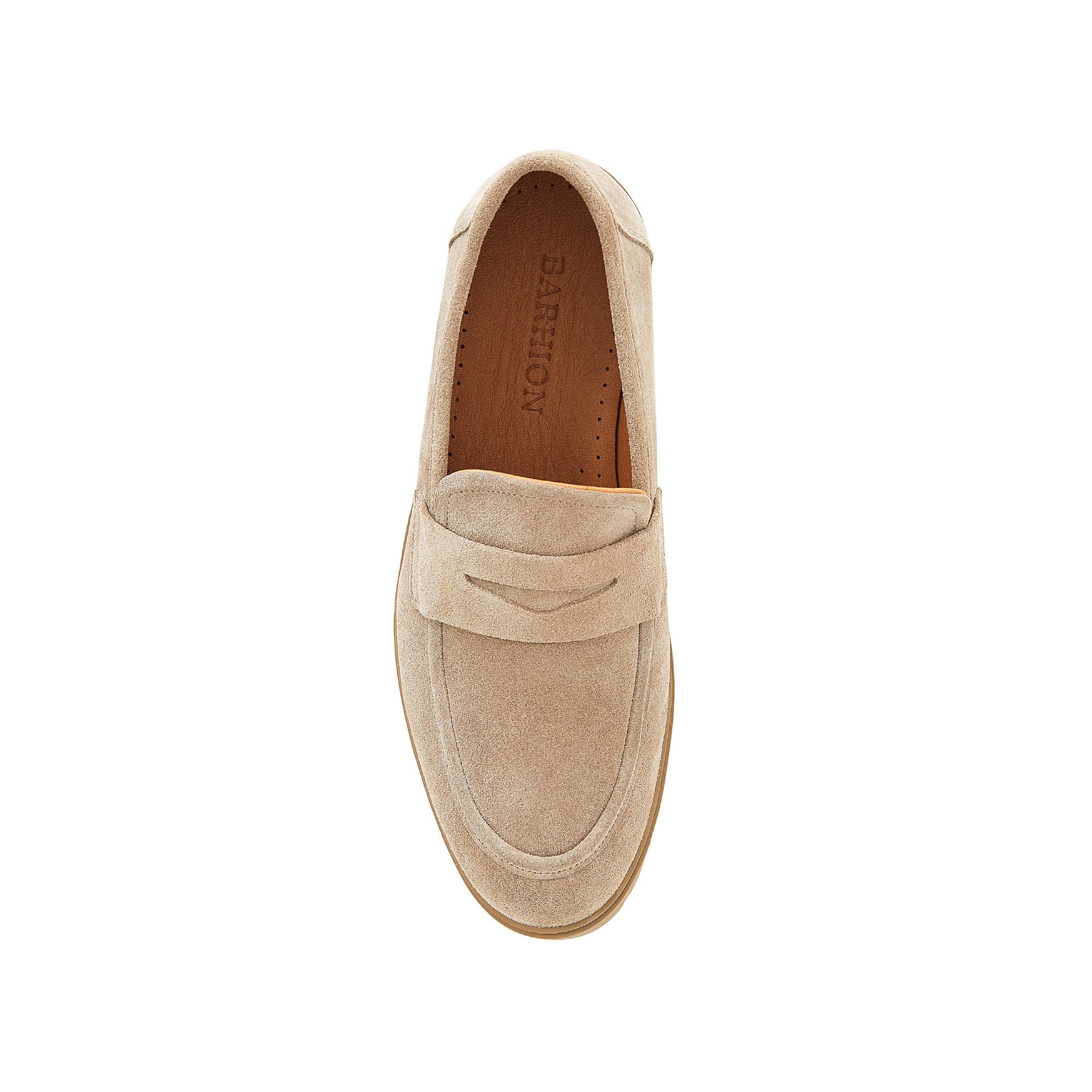 Men's Suede Calf Leather Handmade Loafer M9003 23