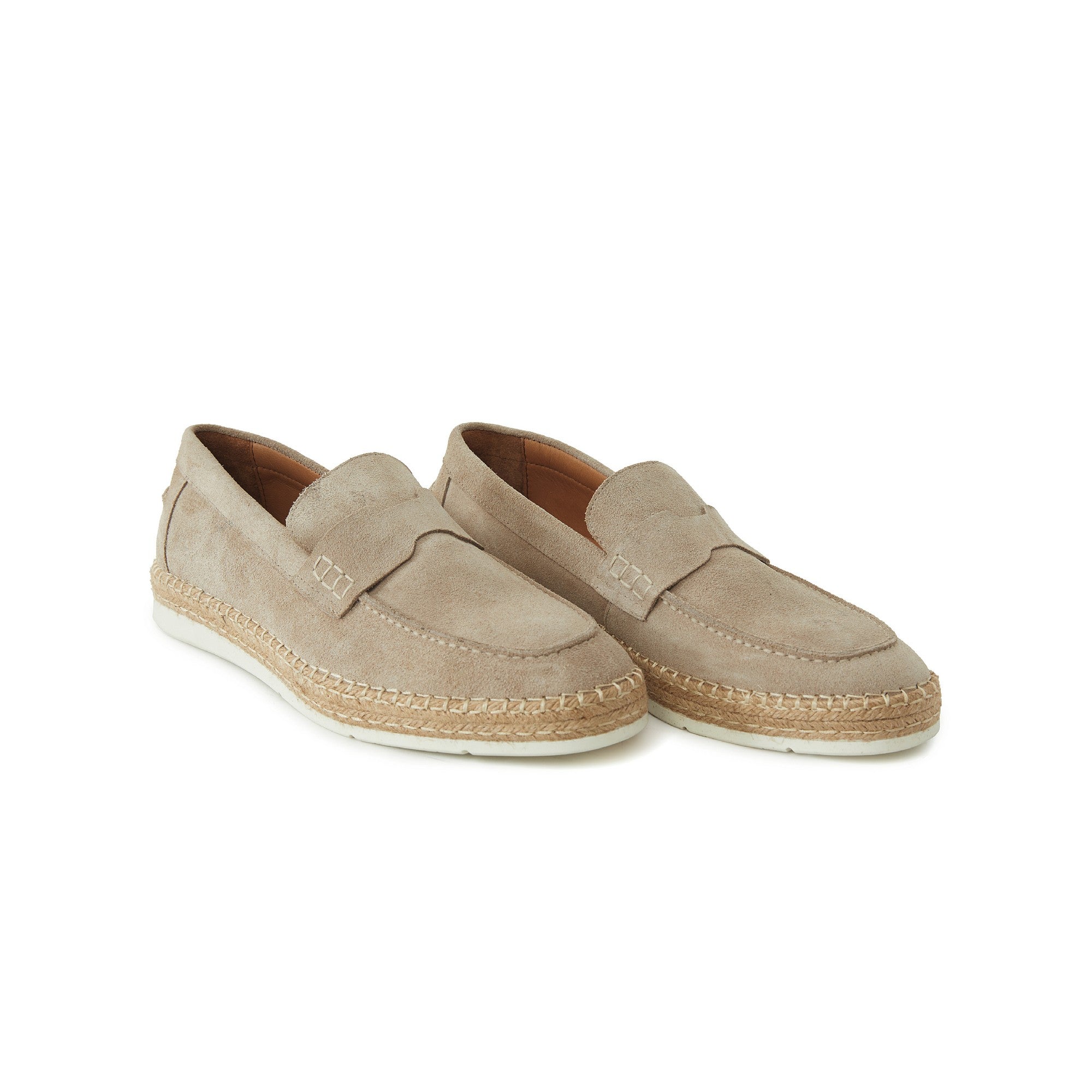 Men's Suede Calf Leather Handmade Loafer M9004 2