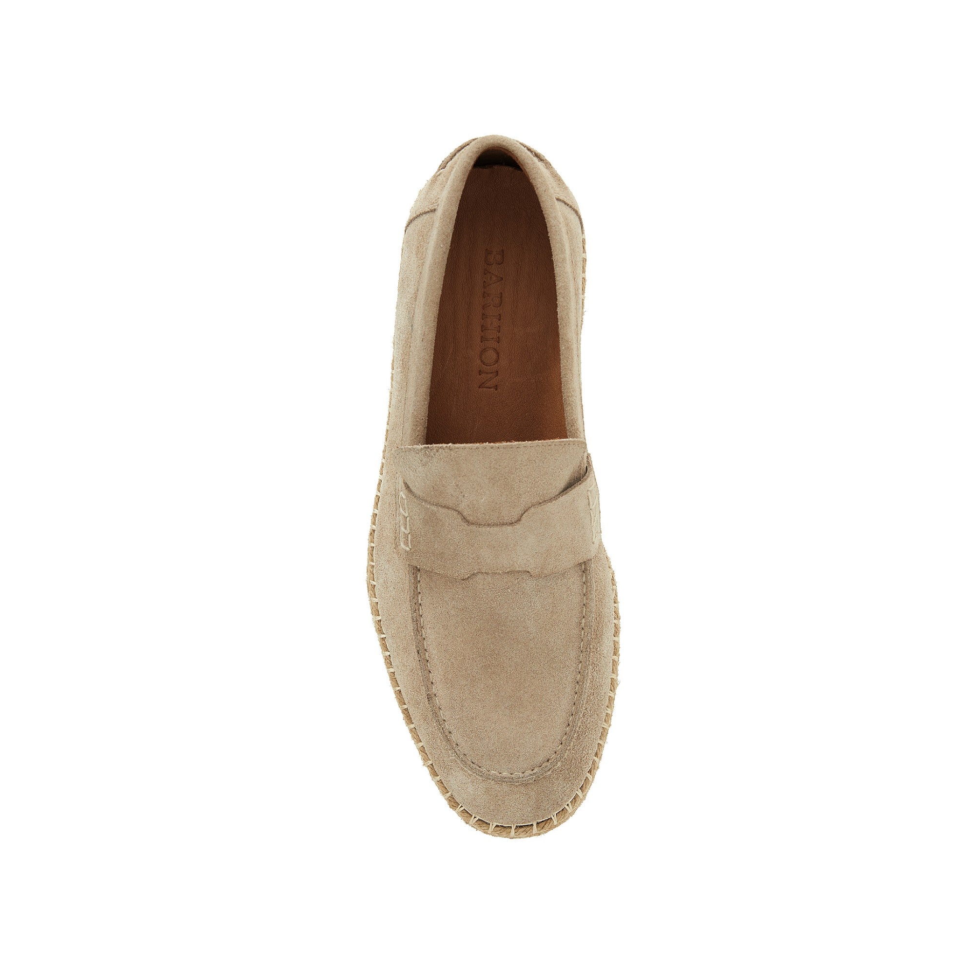 Men's Suede Calf Leather Handmade Loafer M9004 5