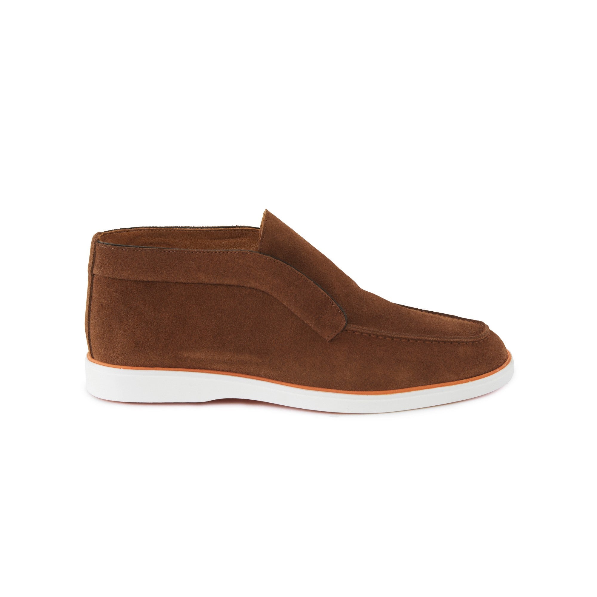 Men's Suede Calf Leather Open Walk Handmade Chukka Boots M9000 13