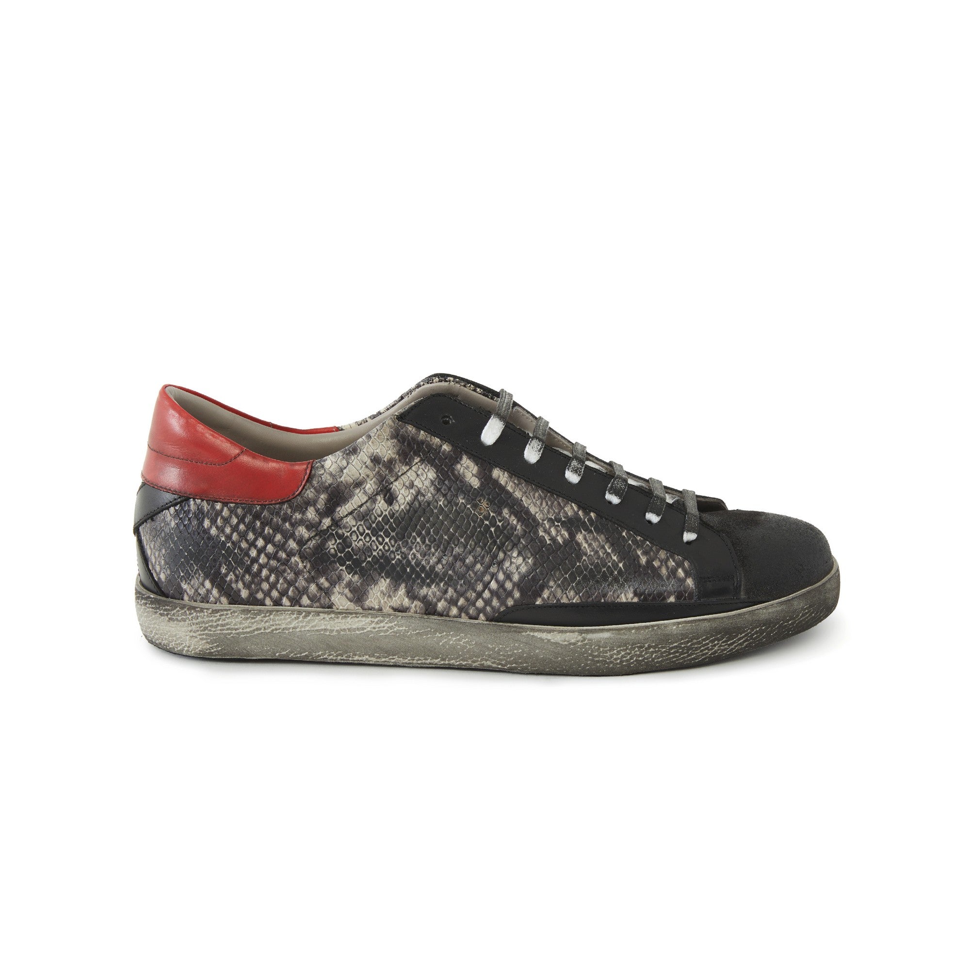 Men's Suede Calf Leather Handmade Sport Shoes M8035 1