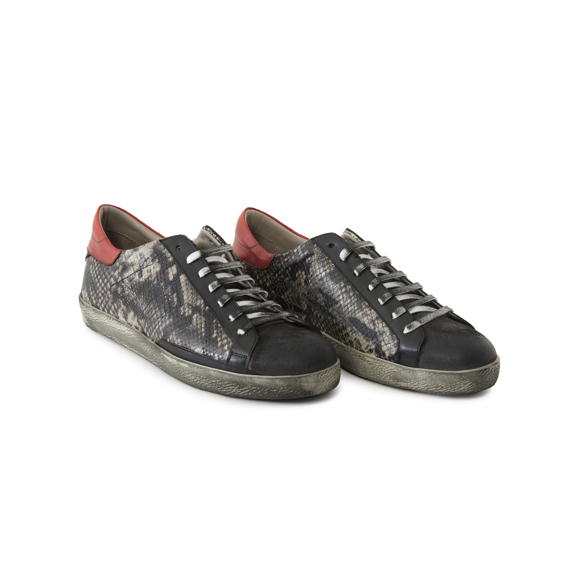 Men's Suede Calf Leather Handmade Sport Shoes M8035 2