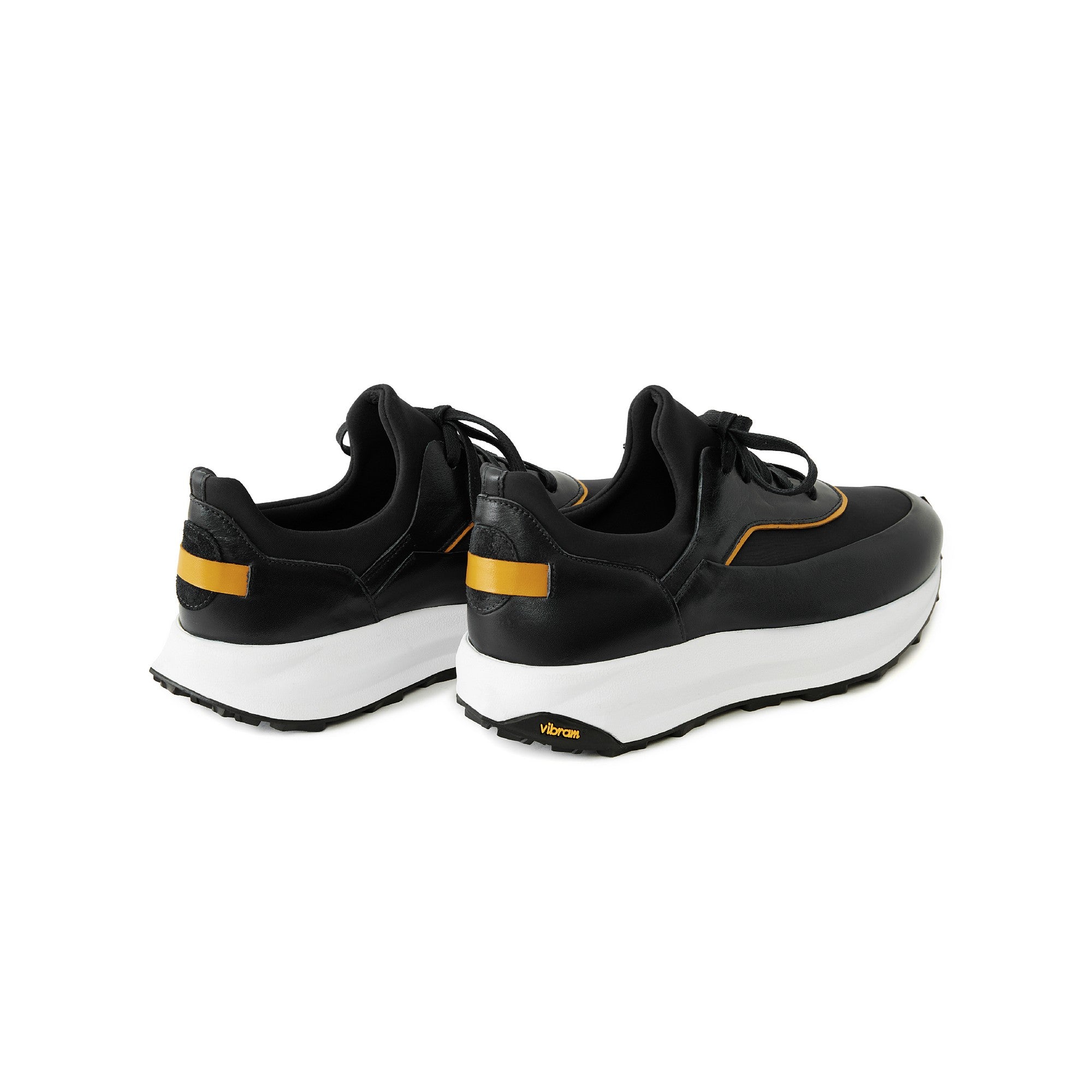 Men's Buffalo Scuba Leather Handmade Sneakers M8034 3