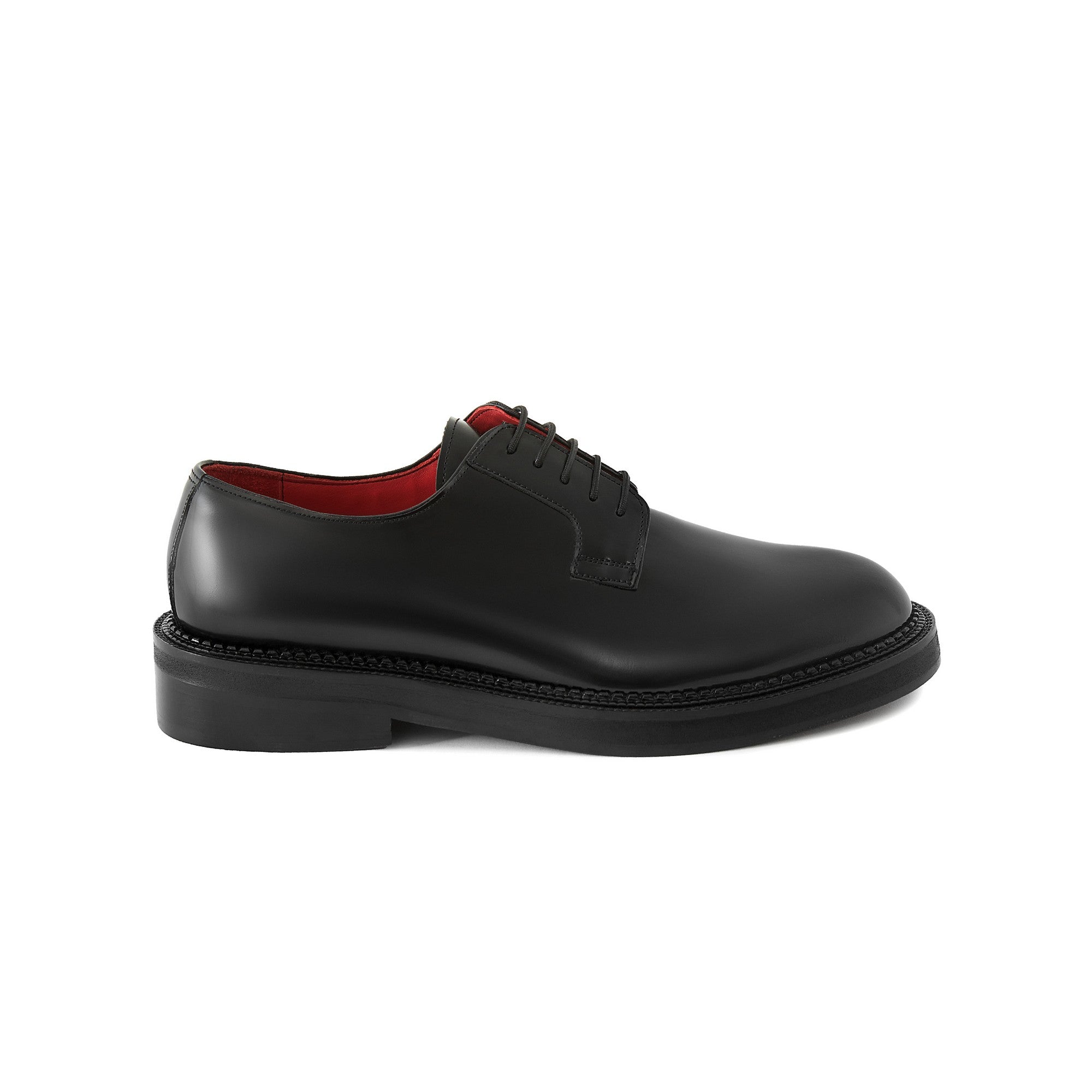 Men's Calf Leather Handmade Derby M7043 1