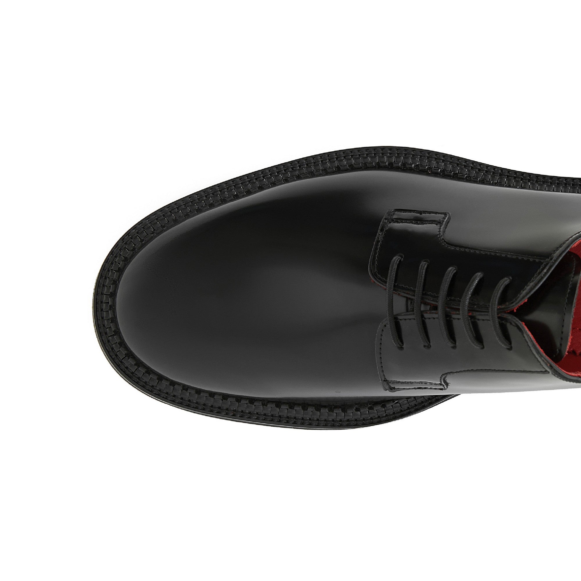 Men's Calf Leather Handmade Derby M7043 6