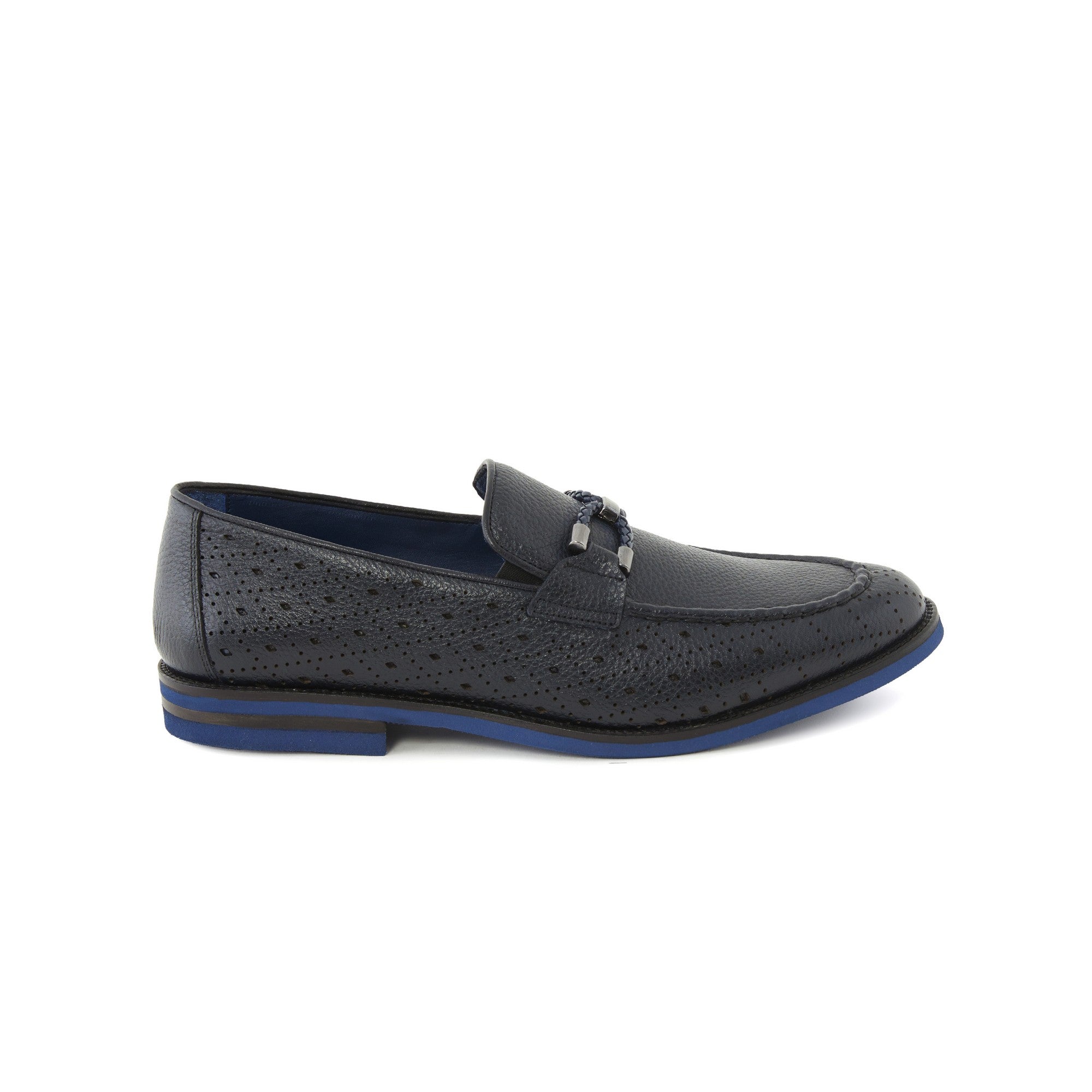 Men's Calf Leather Handmade Loafer M7044 1