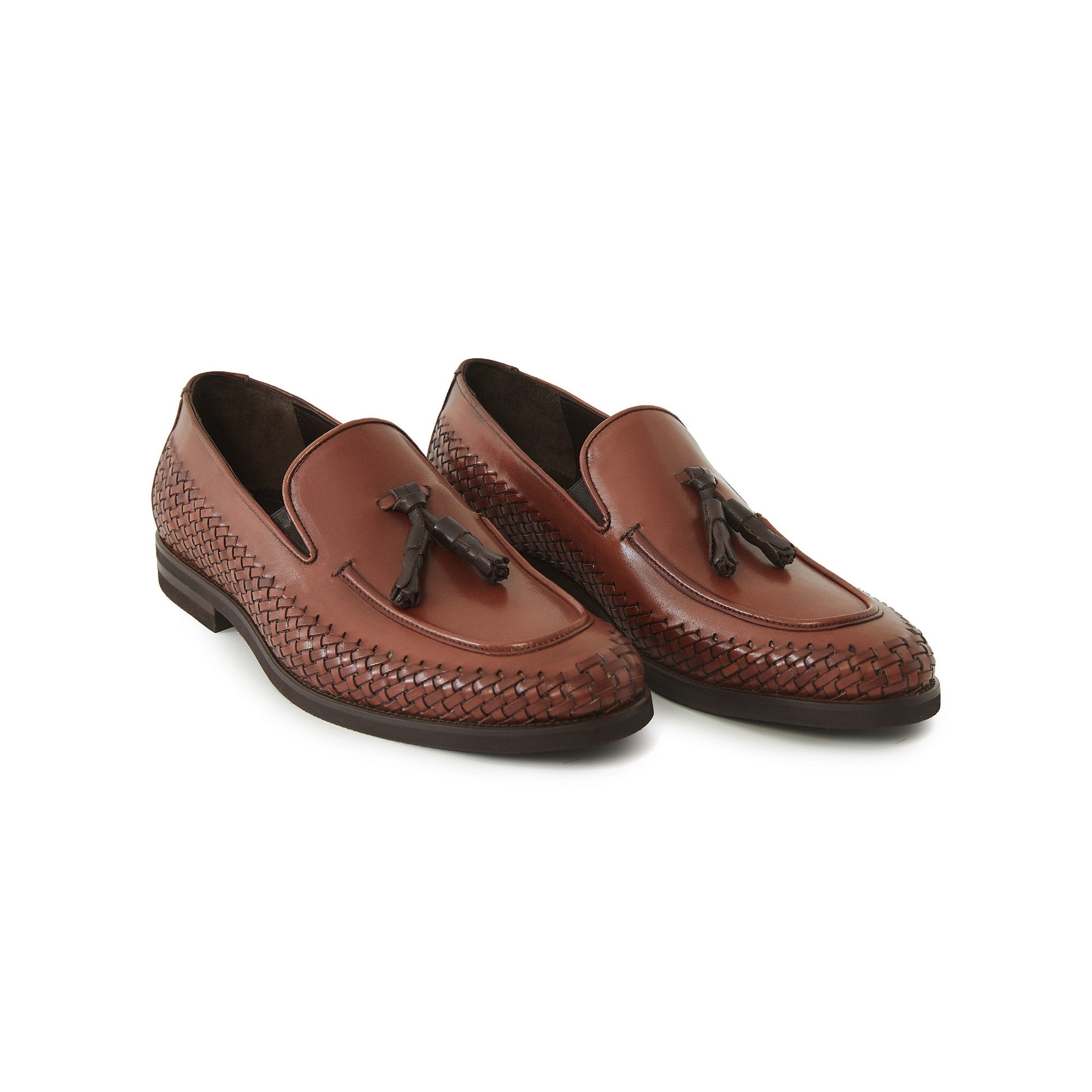 Men's Calf Leather Handmade Moccasin M7045 2