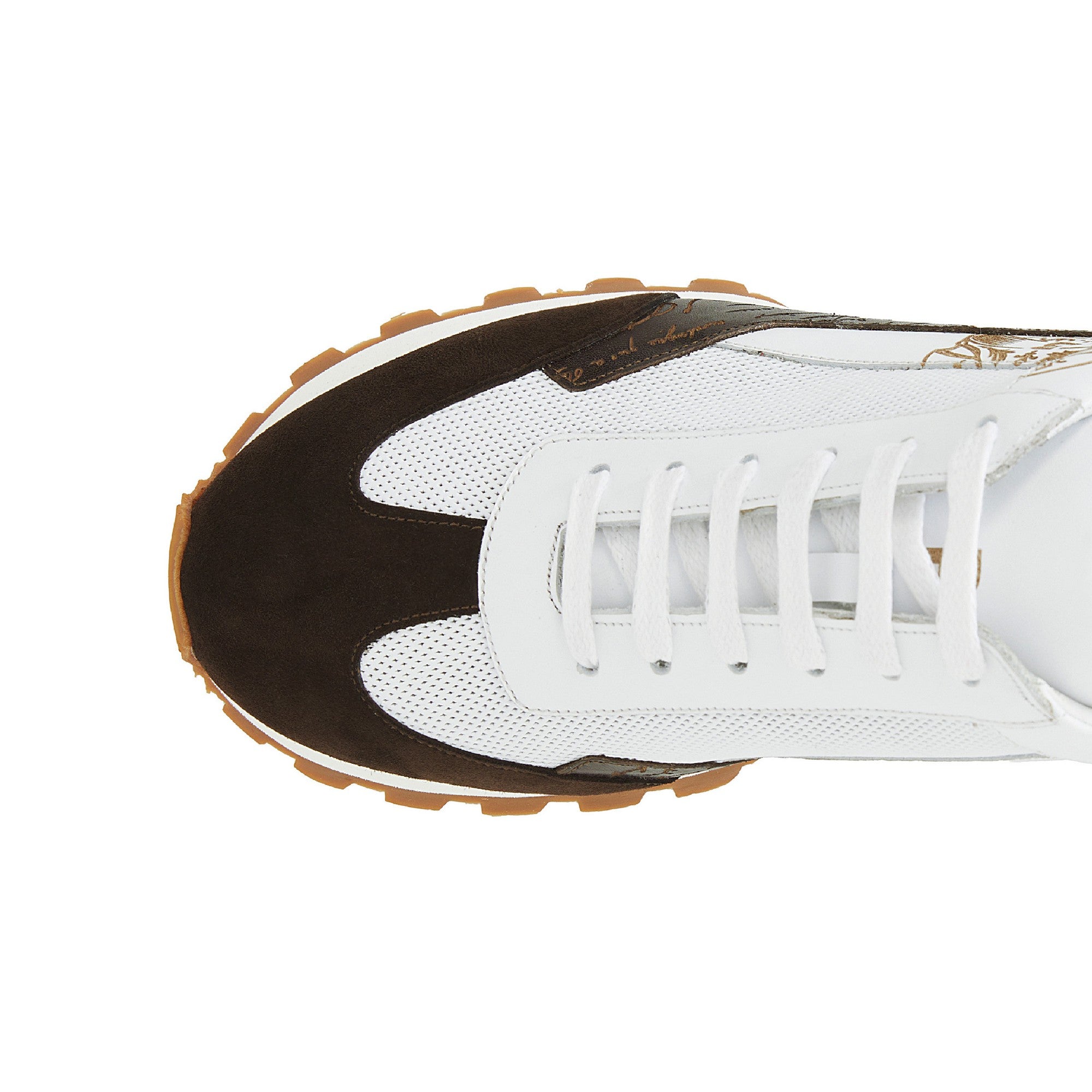 Men's Calf Leather Handmade Sneakers M8022 6