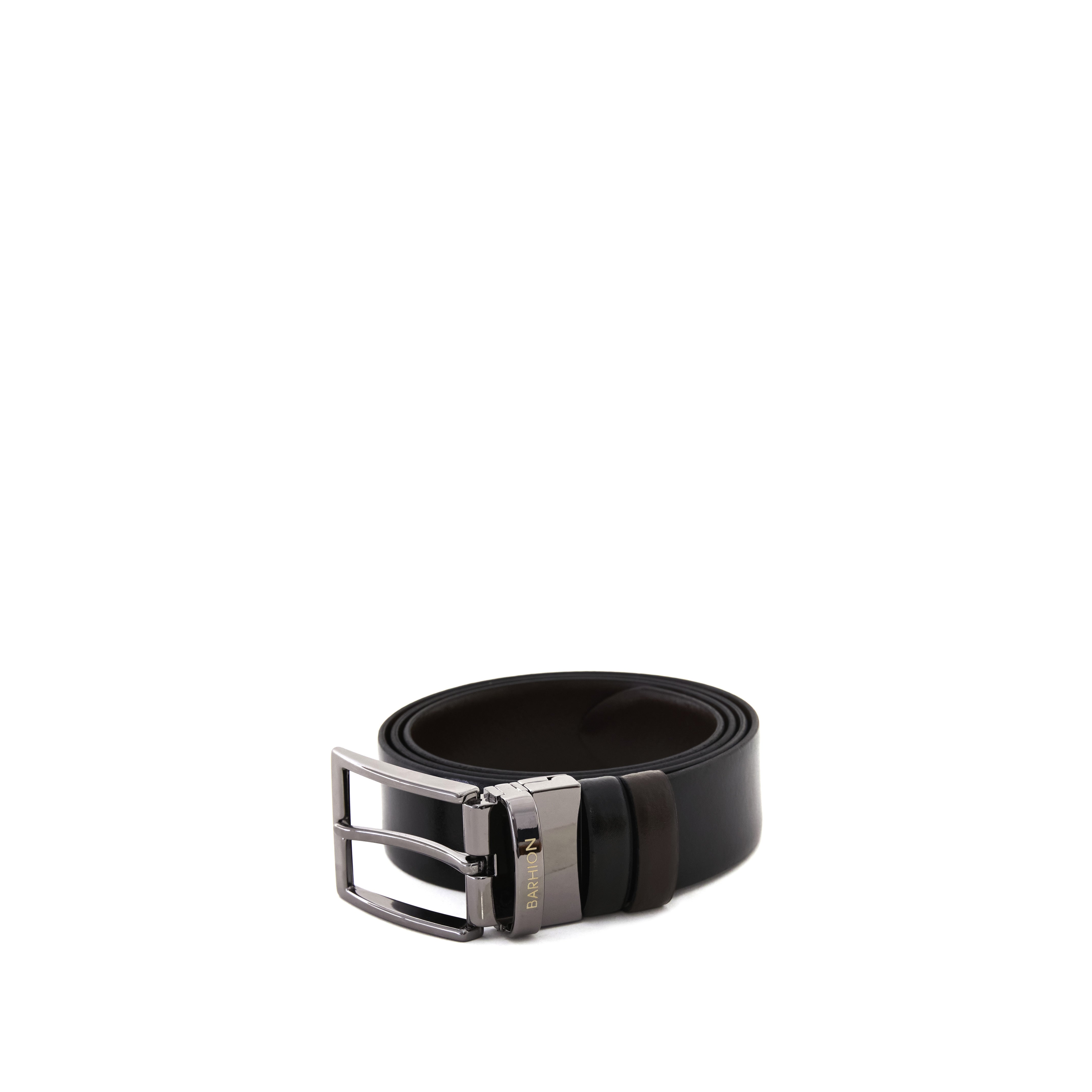 Men's Classic Reversible Calf Leather Handmade Belt M101 6