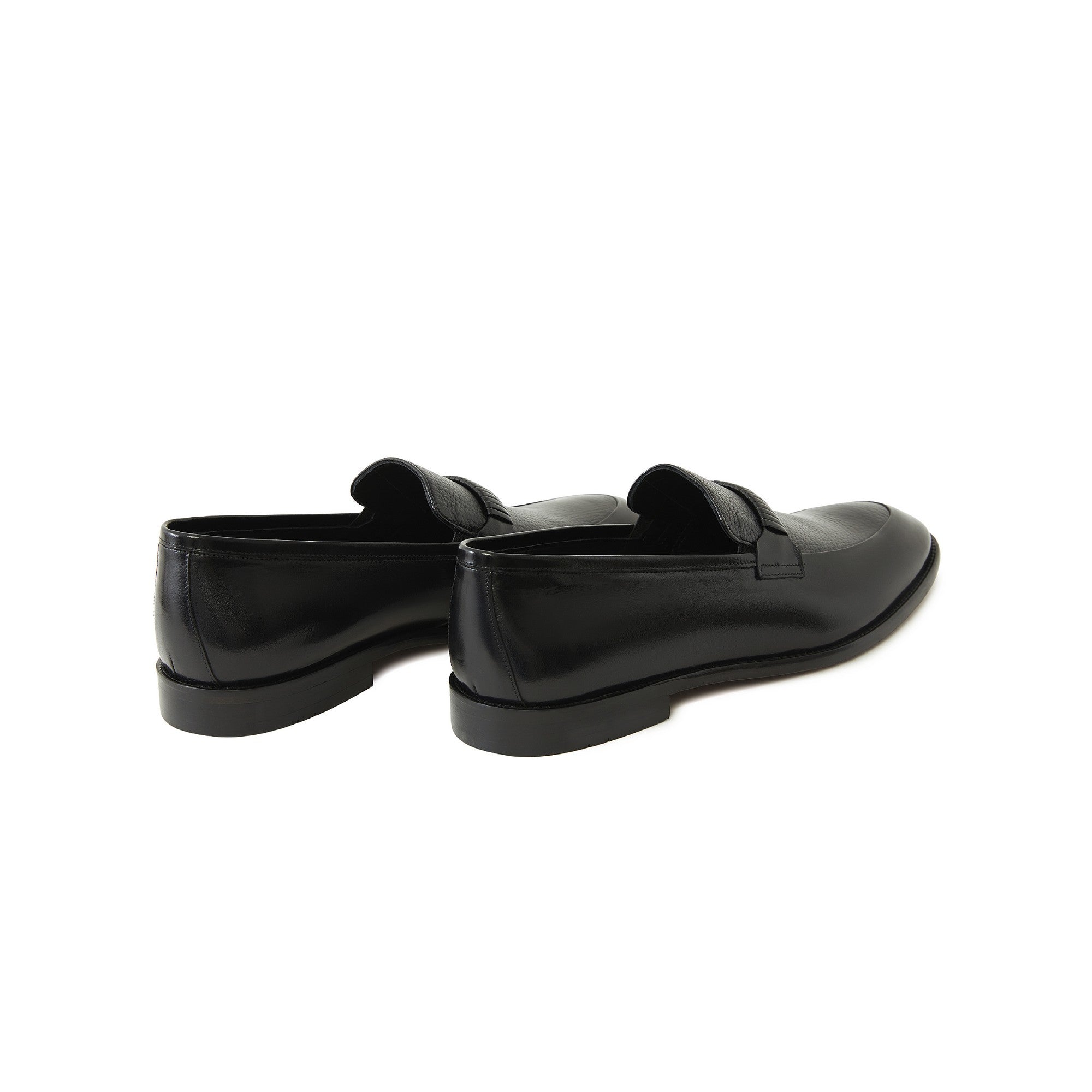 Men's Buffalo Deer Leather Handmade Moccasin M7046 3