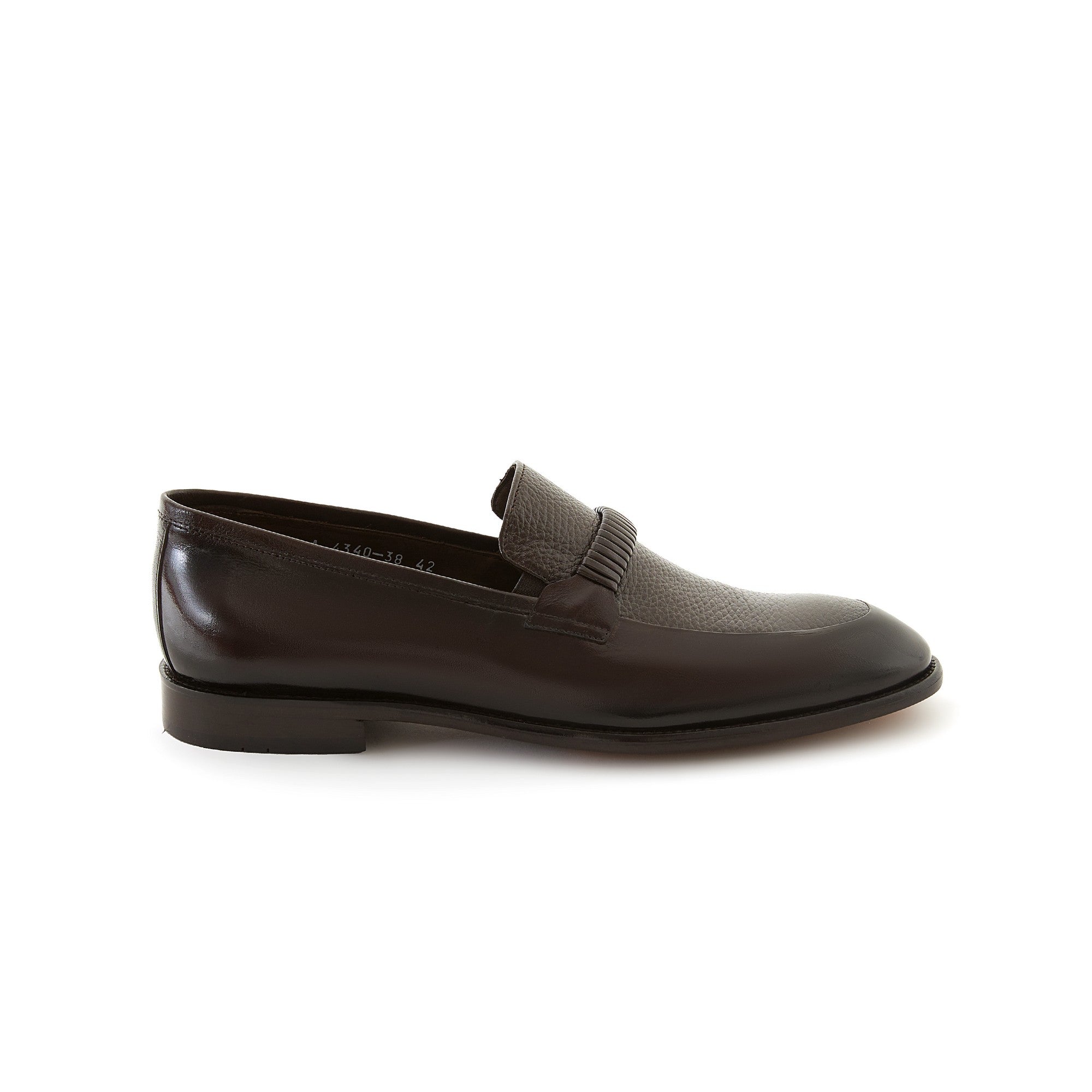 Men's Buffalo Deer Leather Handmade Moccasin M7046 7