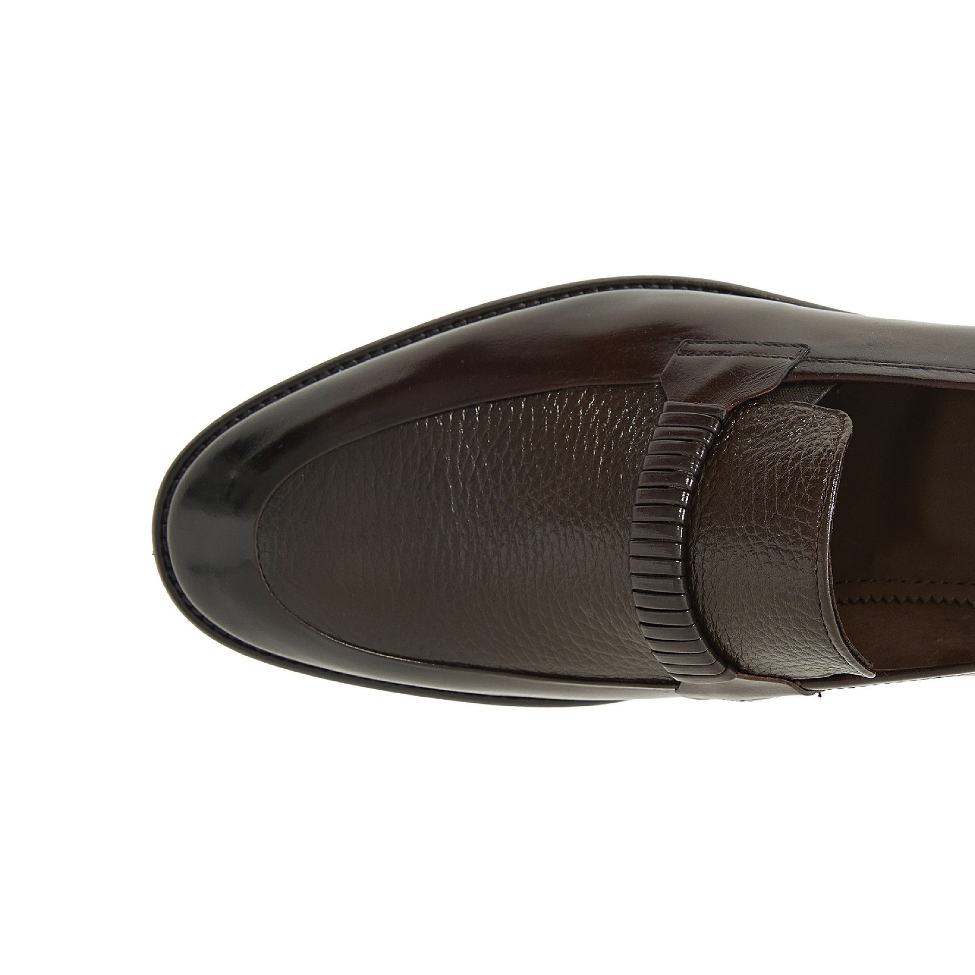 Men's Buffalo Deer Leather Handmade Moccasin M7046 12