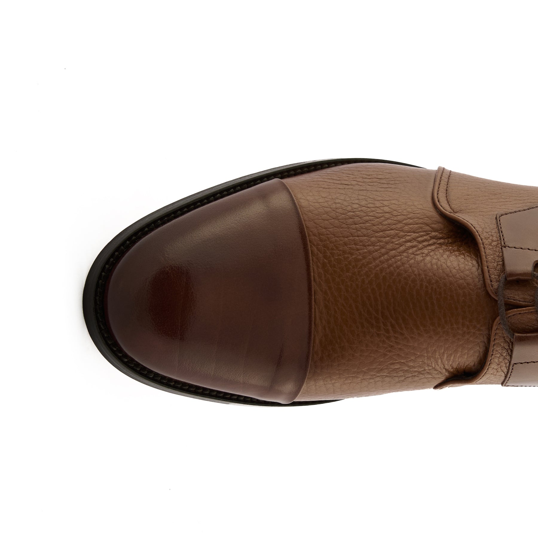 Men's Buffalo Deer Leather Handmade Derby M7047